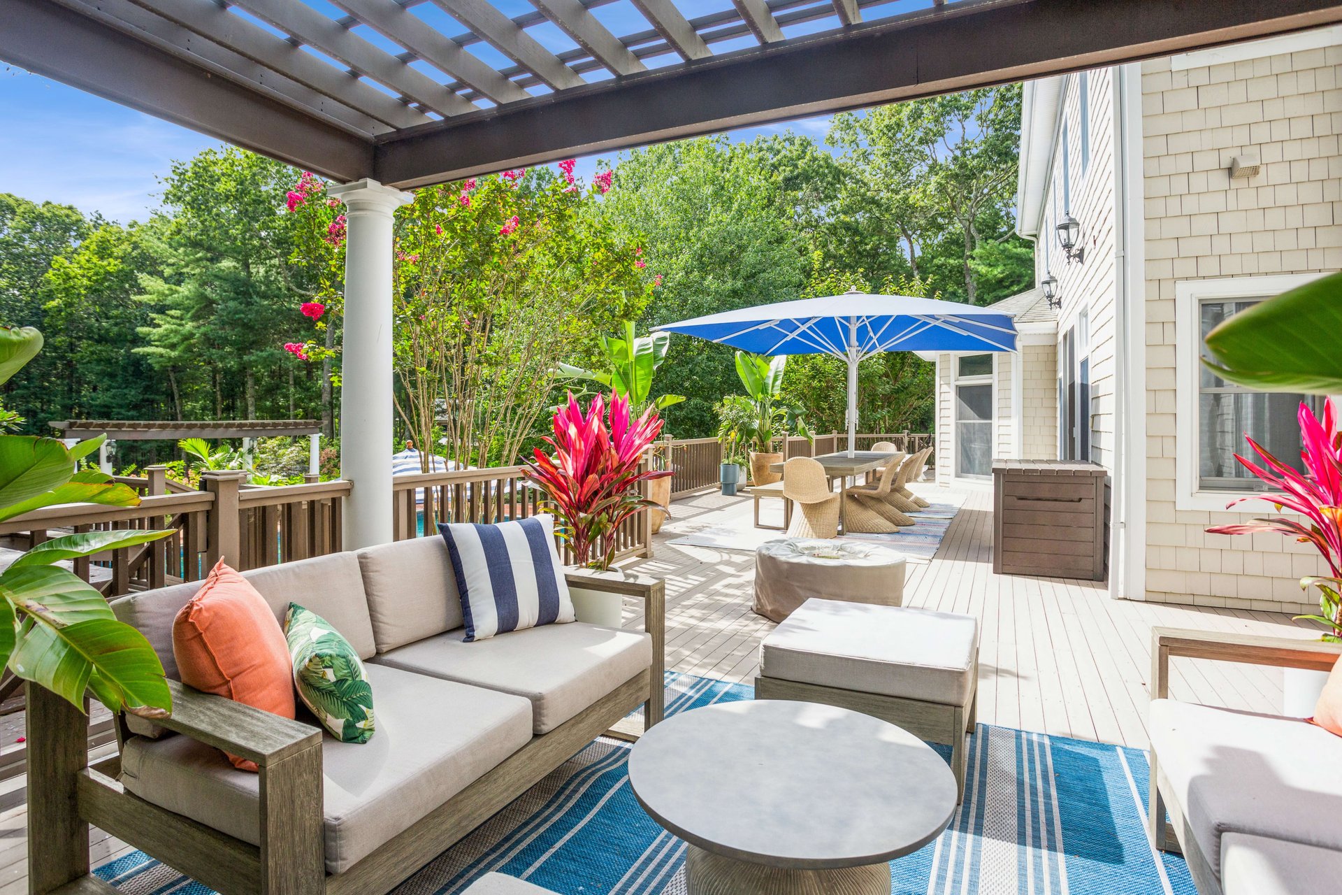 Resort-Style Living on 4 Quiet & Private East Hampton Acres