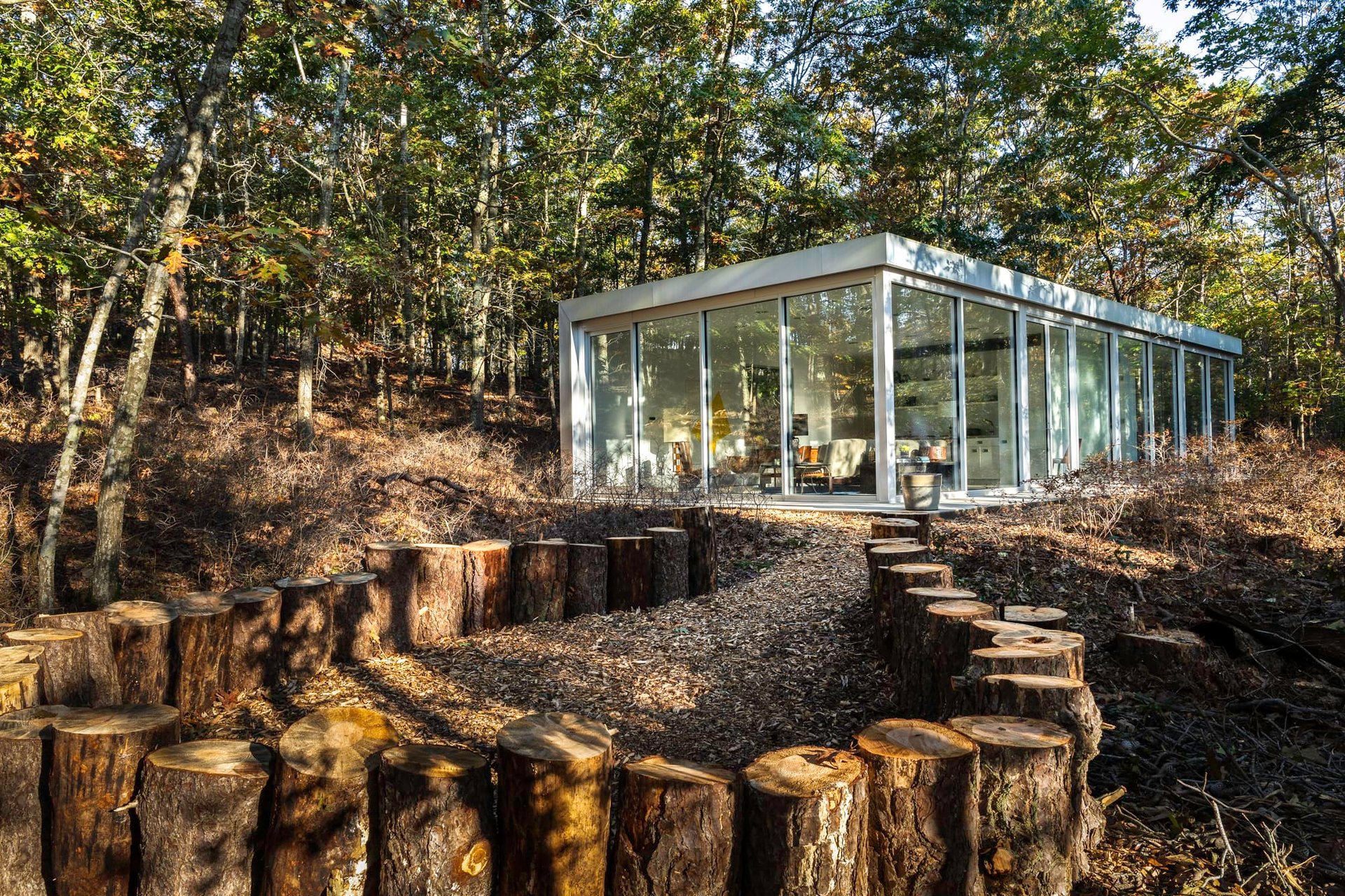 "The Glass House," A Design Icon on 2.9 Buildable Acres
