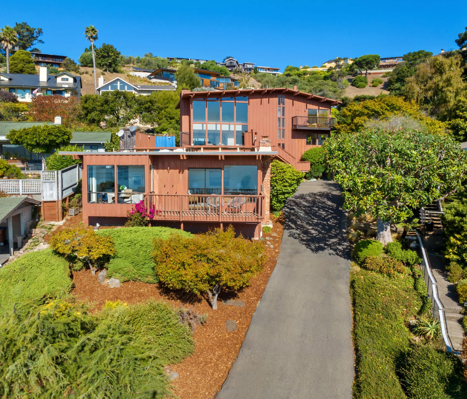 Old Town Tiburon Duplex with Sweeping Views