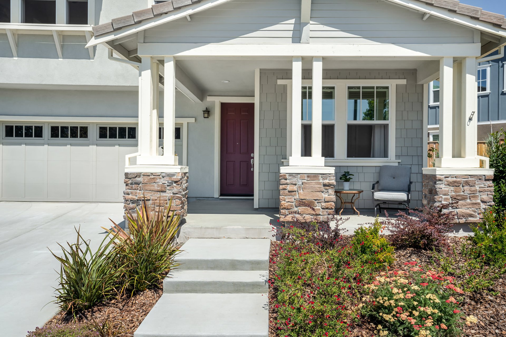 Newly Constructed Residence with Spacious Flat Yard- Represented Buyer
