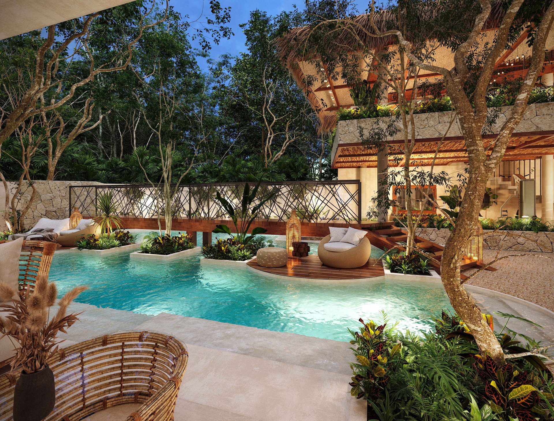  Beautiful 3 Bedroom apartment for Sale in the heart of Tulum