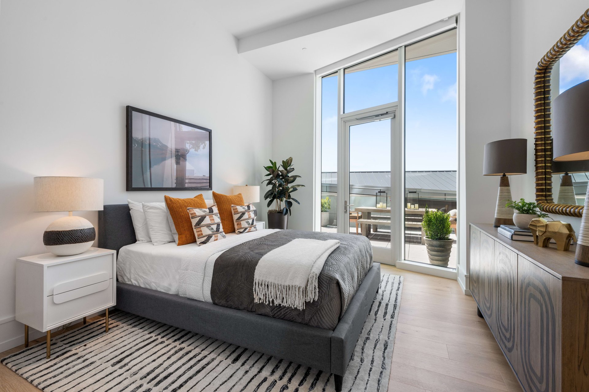 Two Bedroom & +/- 600sf of Private Terraces at The Pacific