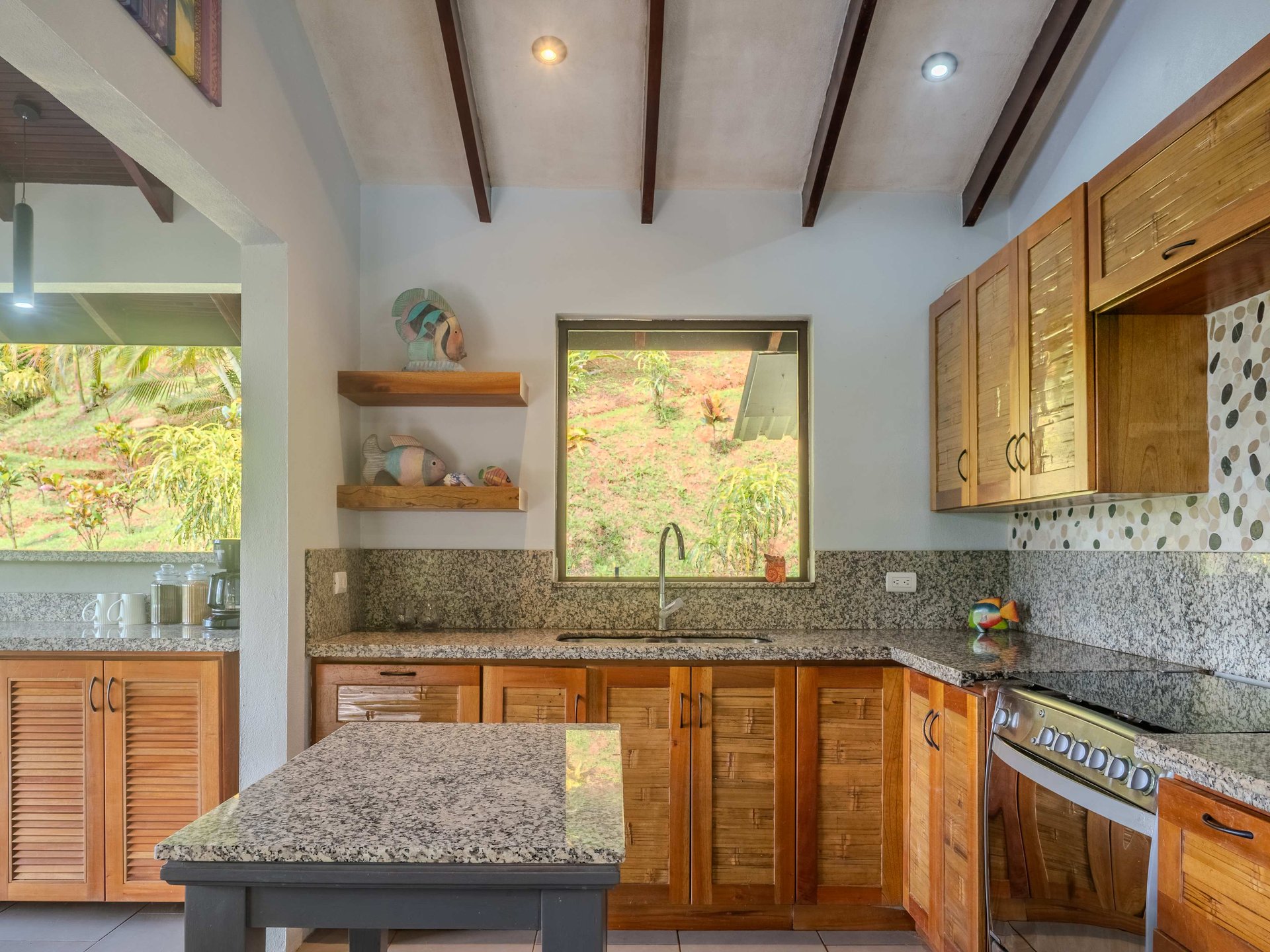 2-Bedroom Jungle Home with River, Waterfall & Pool on 3.8 Acres in Ojochal, Costa Rica