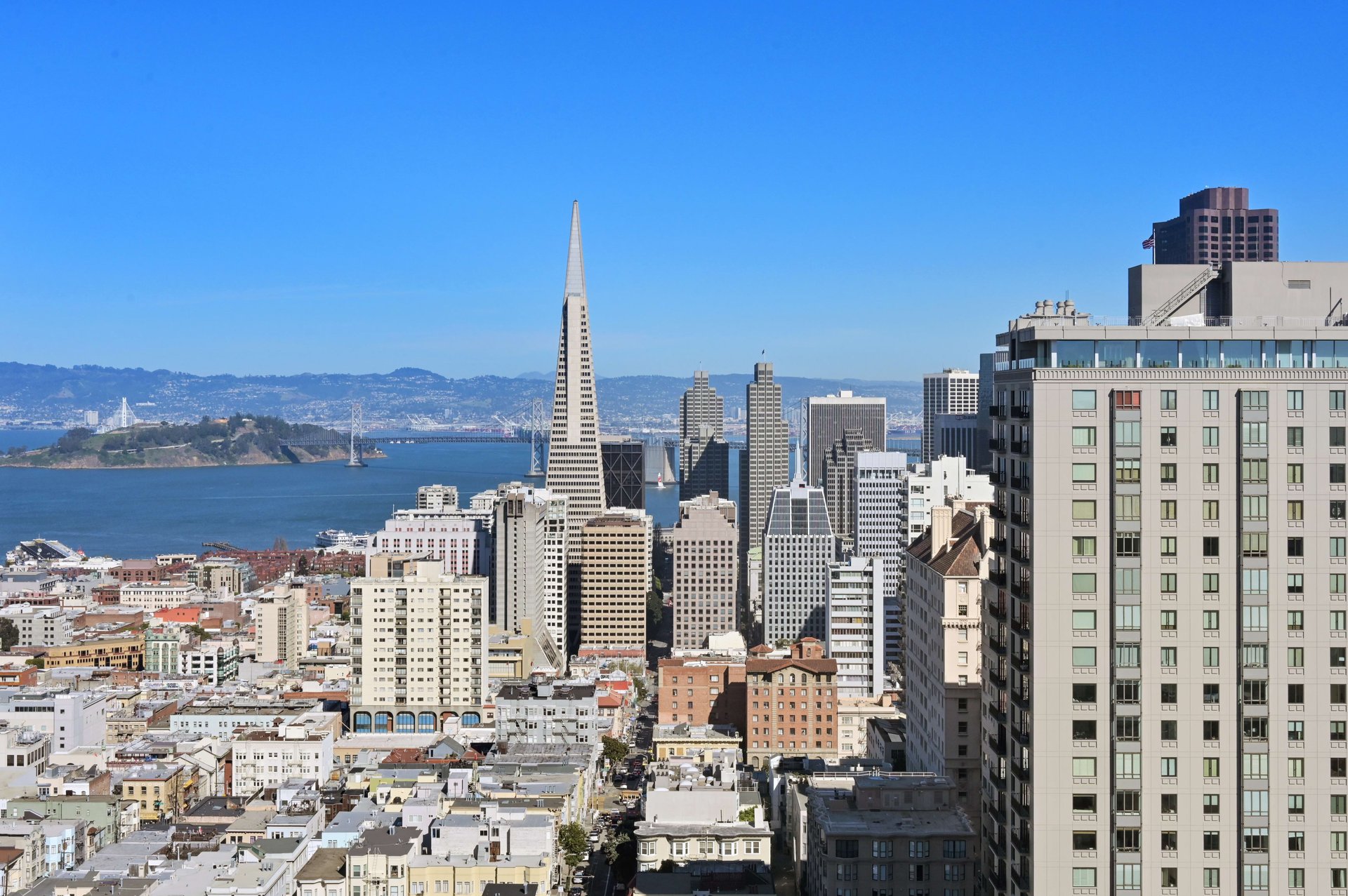 Panoramic Views From Atop Nob Hill