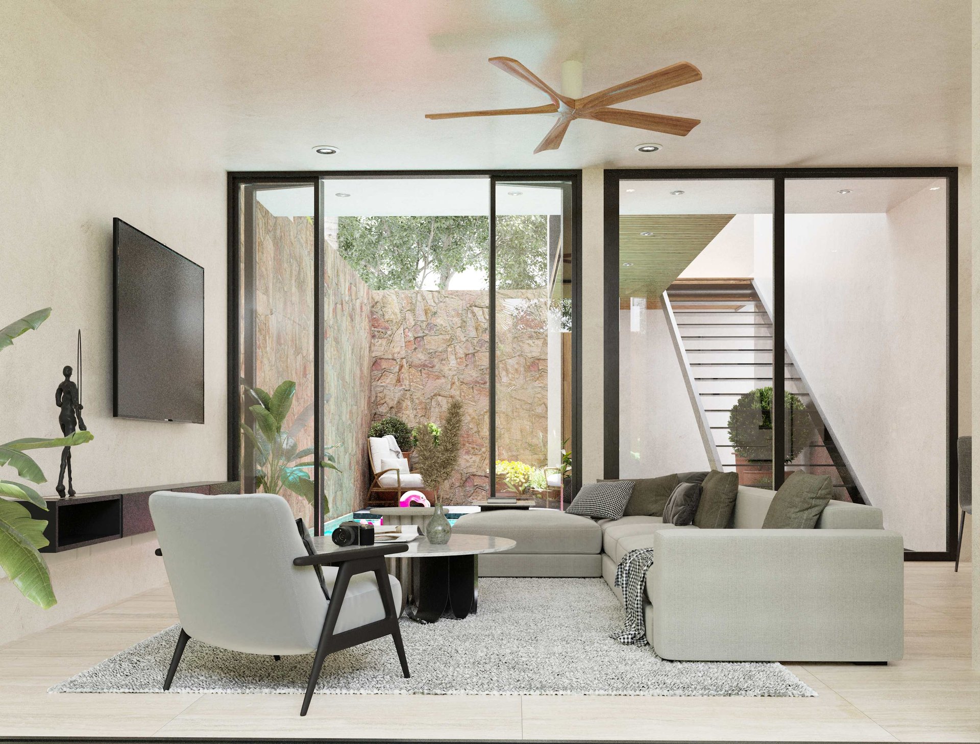 3 bedroom, Single Family Homes, Casa Huanacaxtle