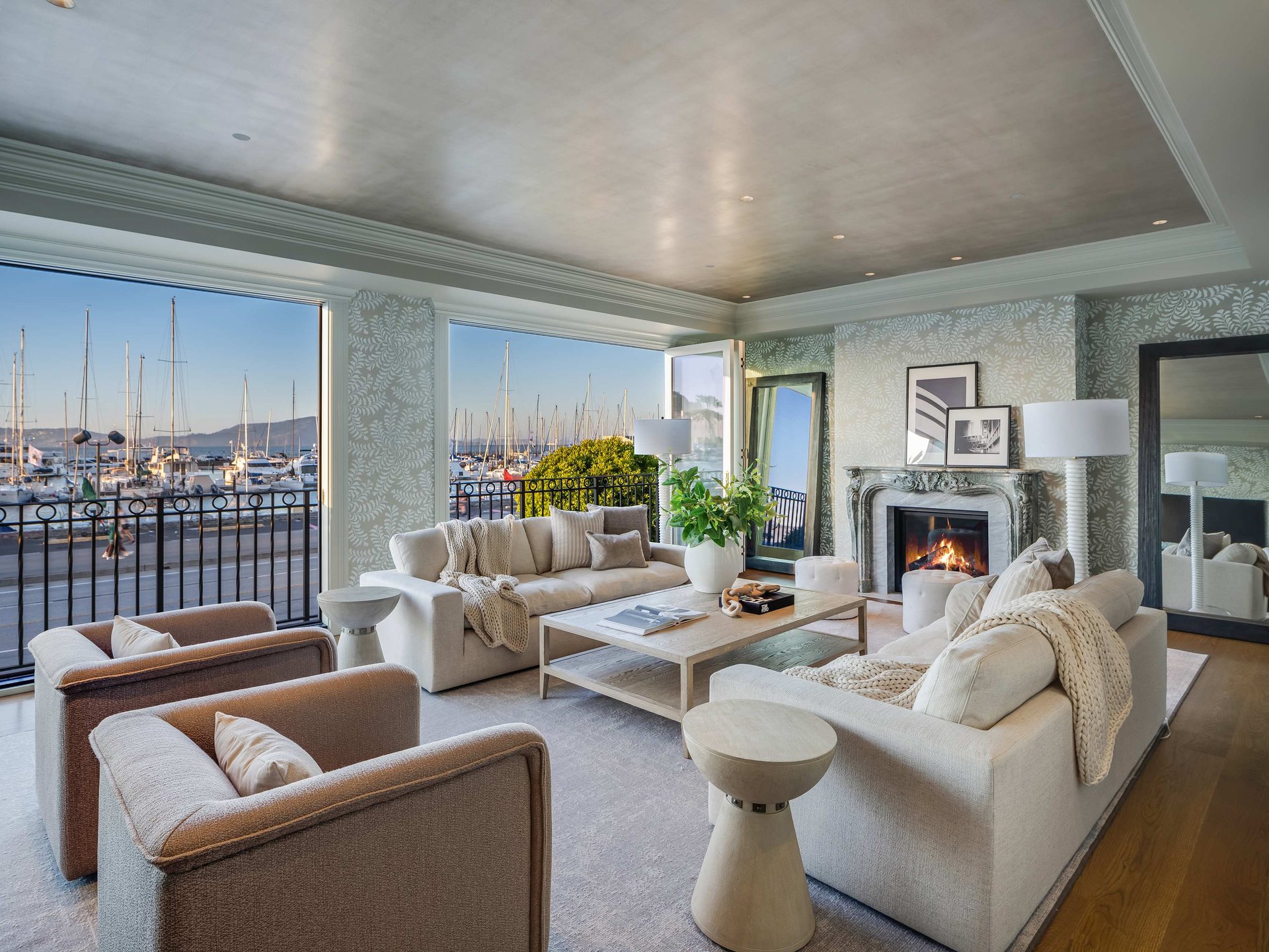 Stately Marina Blvd Home with Yacht Club Views