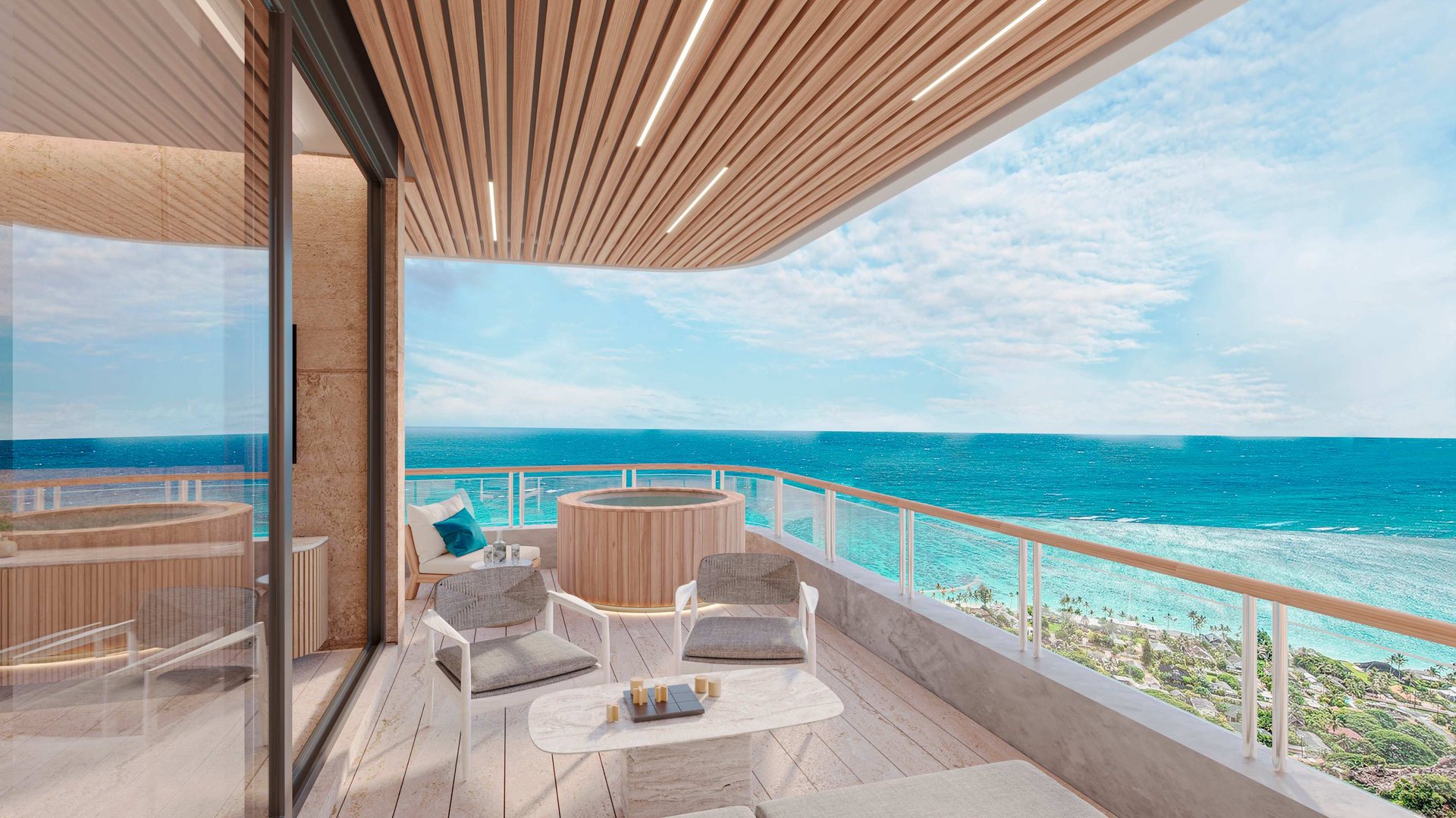 Ocean View Condo for Sale in Puerto Morelos, Mexico. 