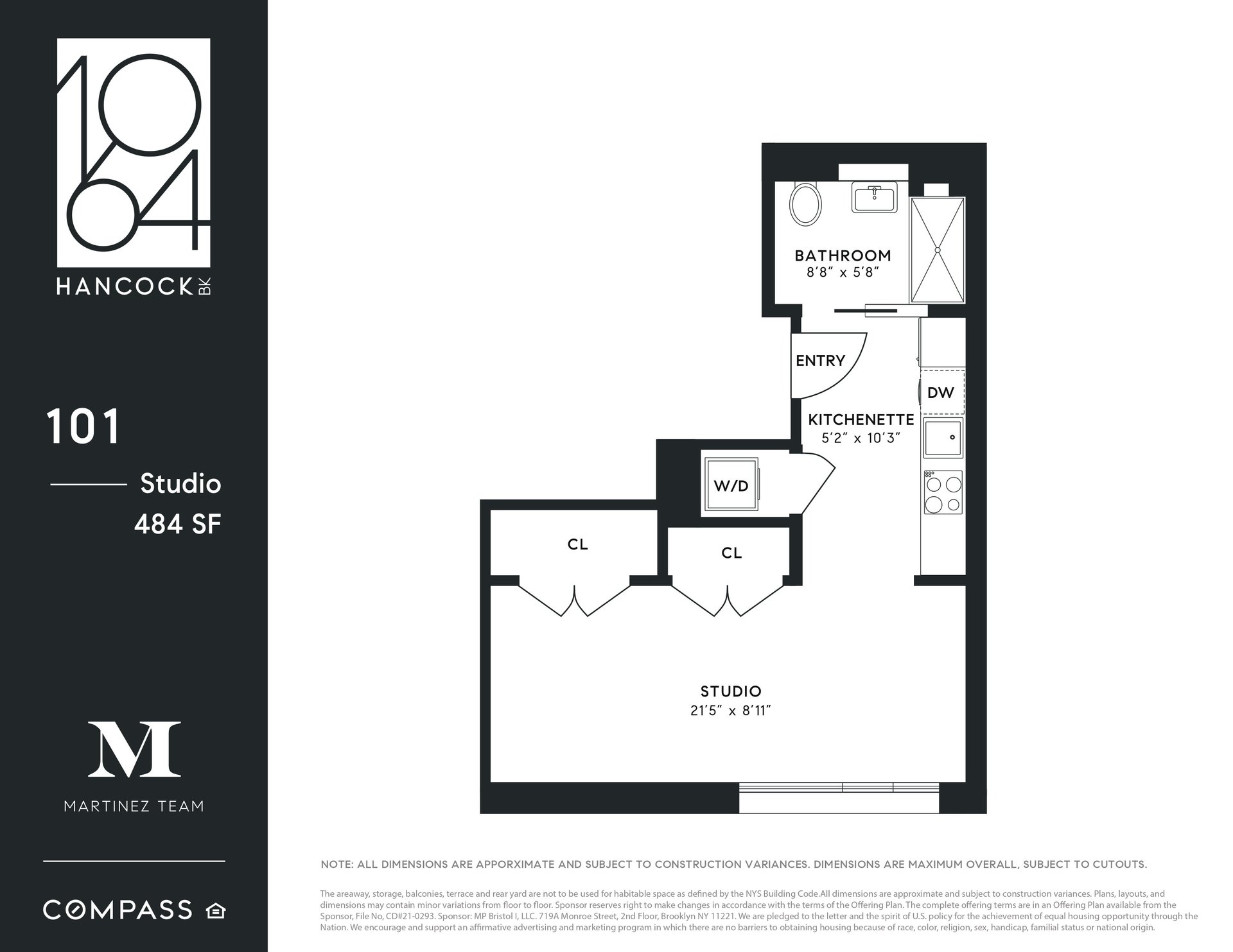 1064 Hancock Street, Unit 101