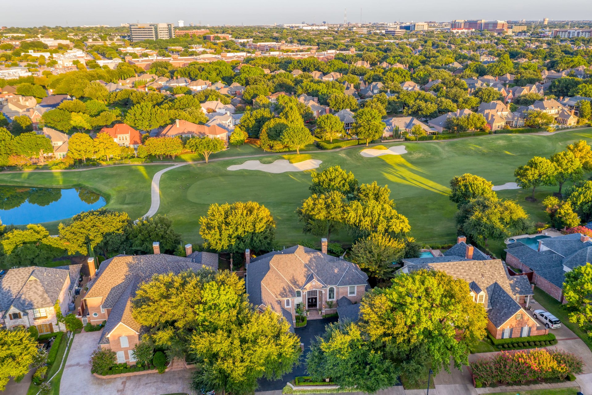 Golf Course Community Estate Home