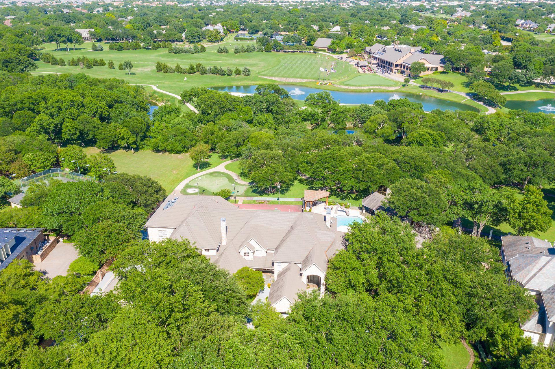 3 Acre Willow Bend Country Golf Course View!