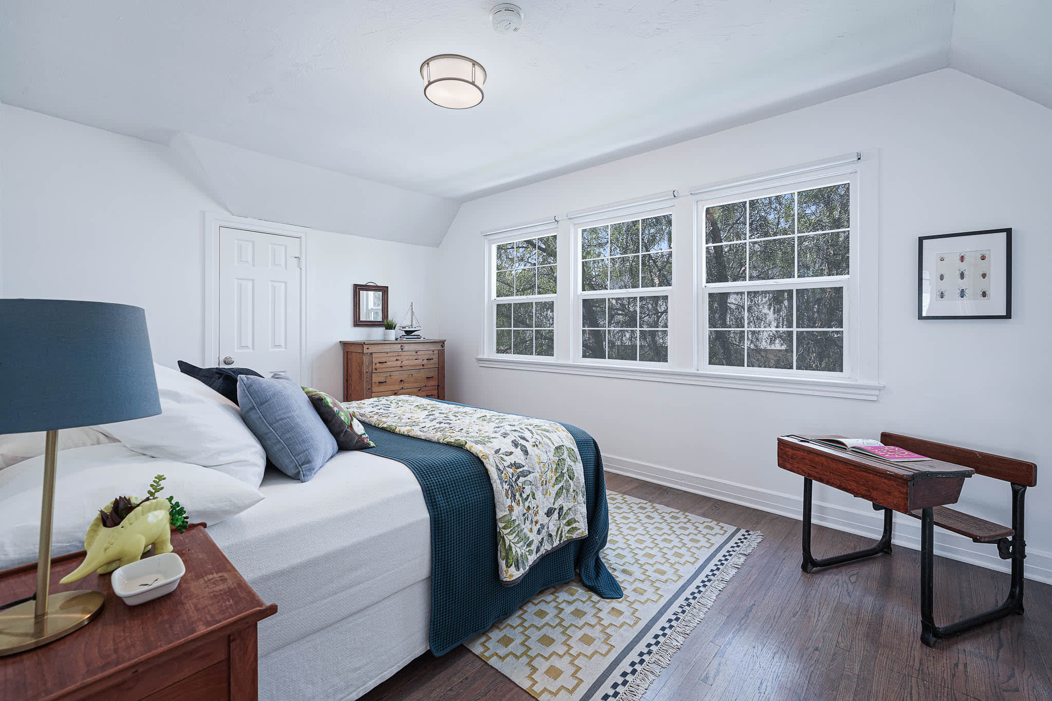 Light & Bright East Coast Traditional Home with Exterior Office & Bonus $2400/mos Rental Unit Above Garage -  in coveted Miracle Mile South!