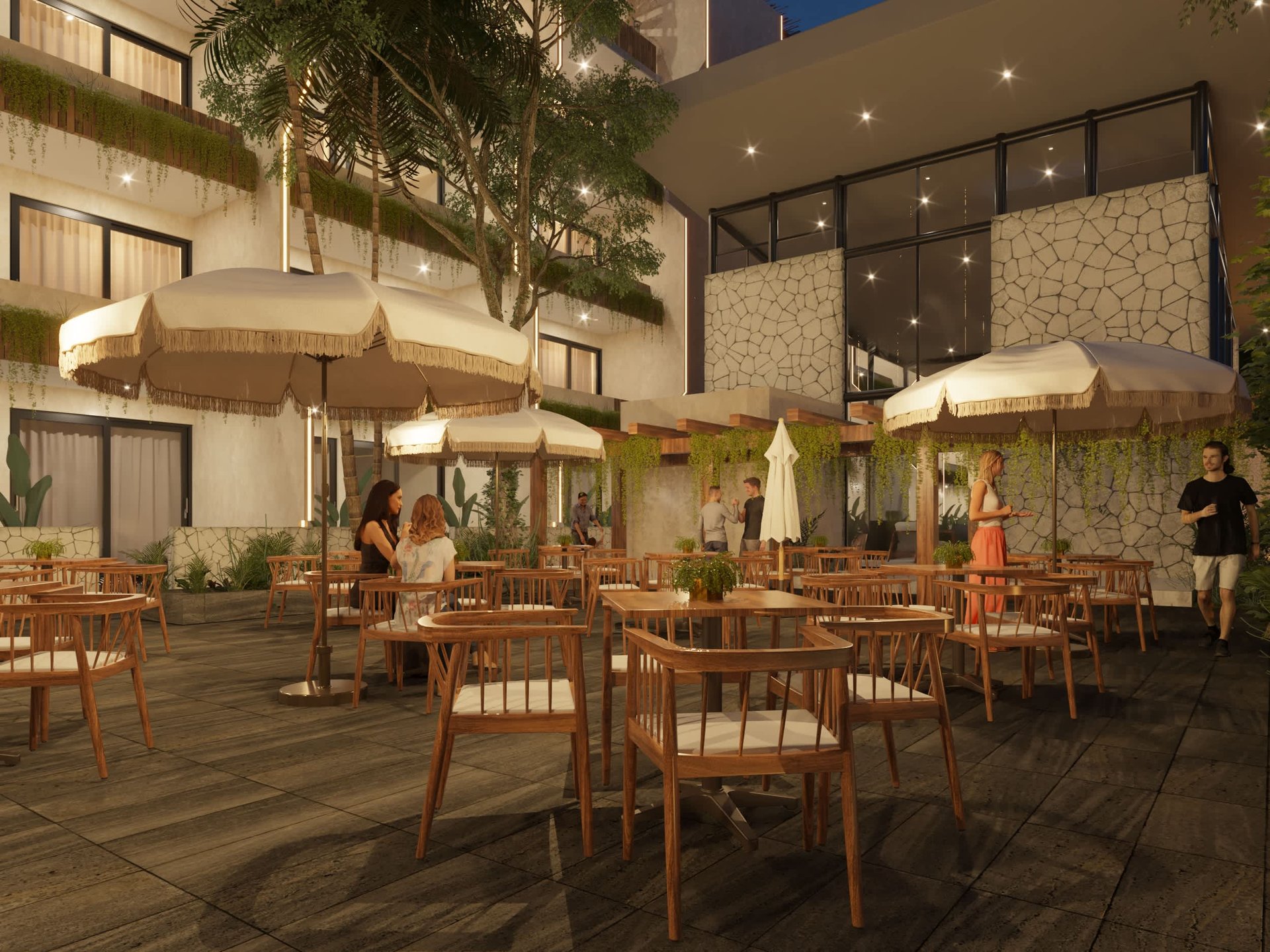 Incredible lock off Condo with private pool and terrace in the heart of Tulum for Sale
