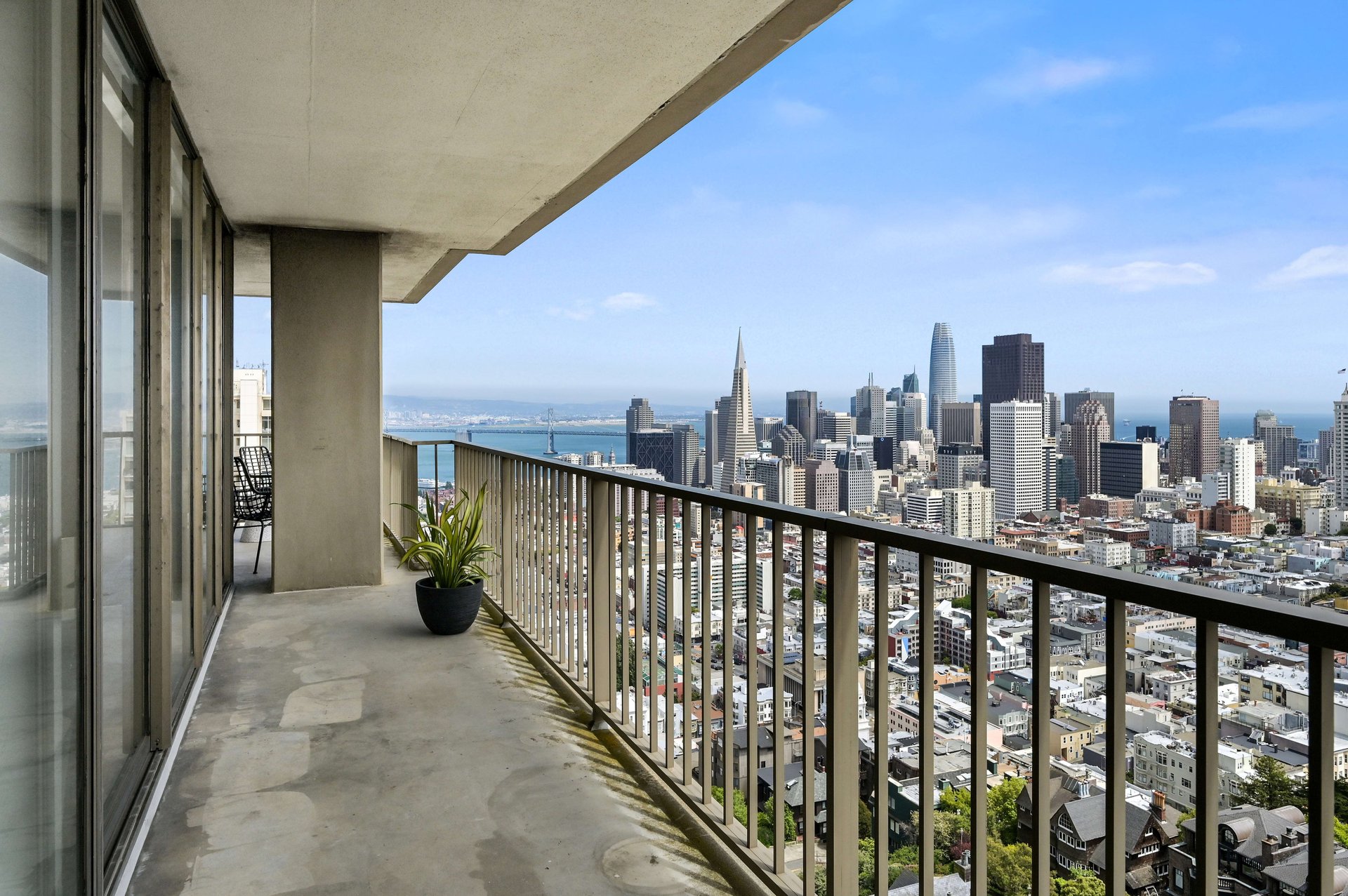 Redesigned Corner Residence with Bay Views at 999 Green