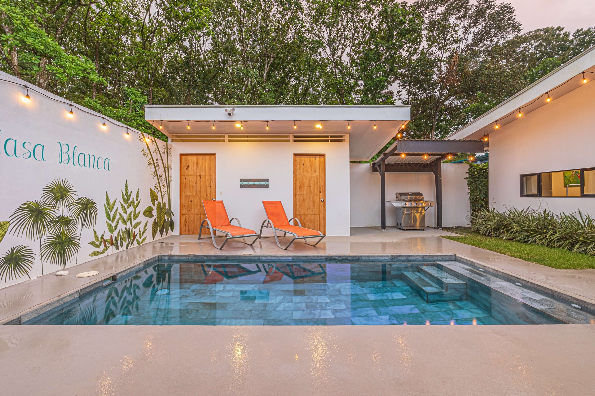 Casa Blanca, 3bed 2bath Villa in Uvita.