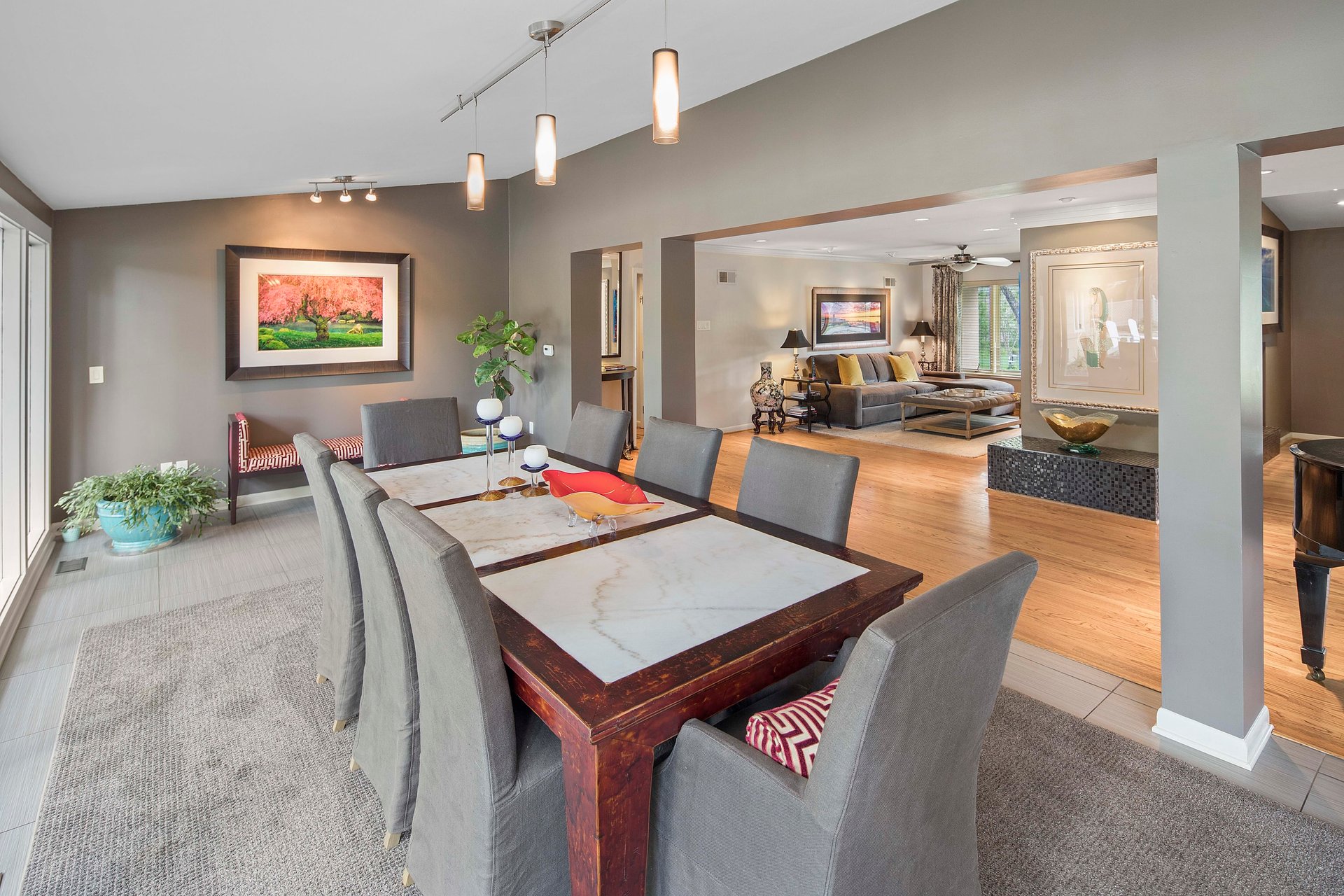 A Special Retreat on a Prized One Acre Lot With Pool and Tennis Court