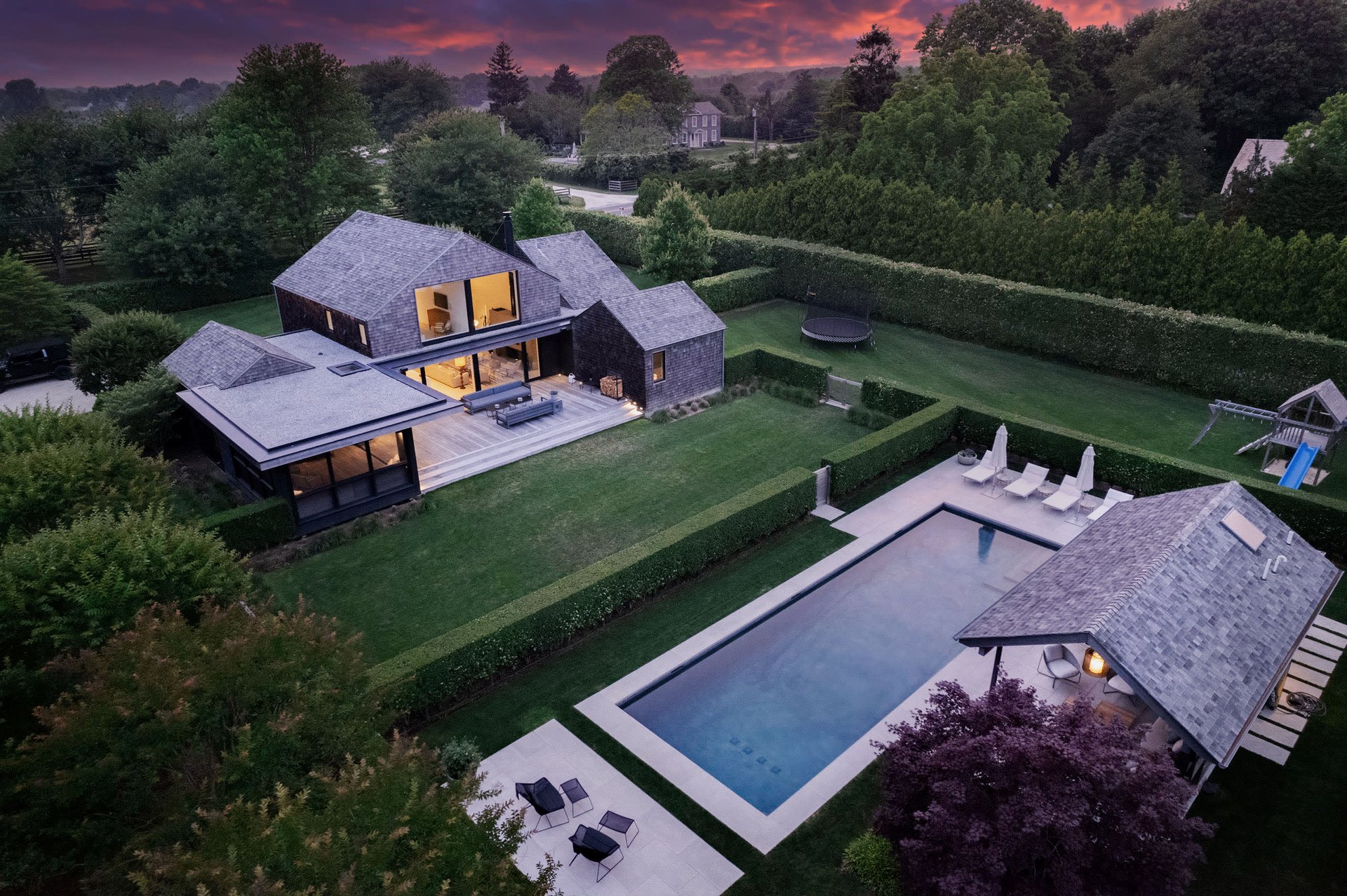 An Icon of Timeless Design in Bridgehampton Farm Country