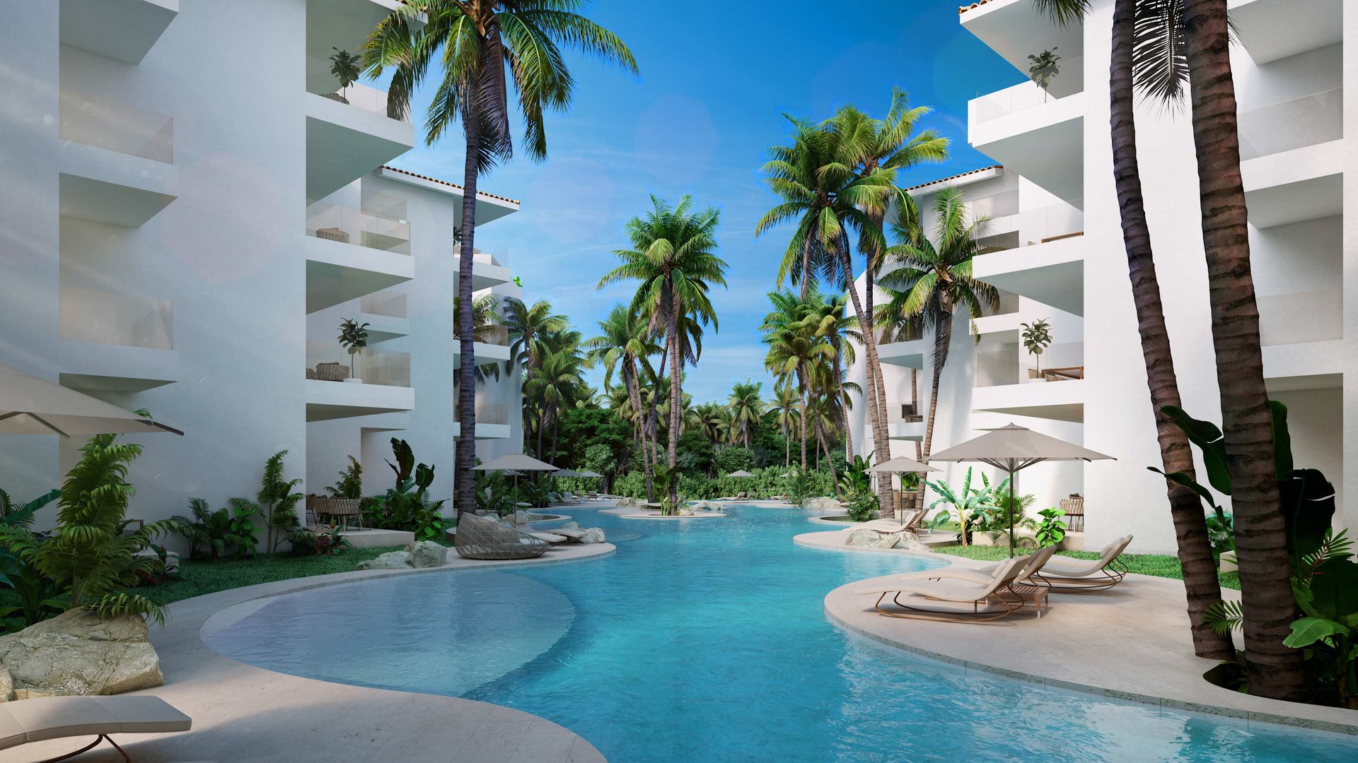 Waterfront Condo for Sale Marina community in the Mexican Caribbean Puerto Aventuras
