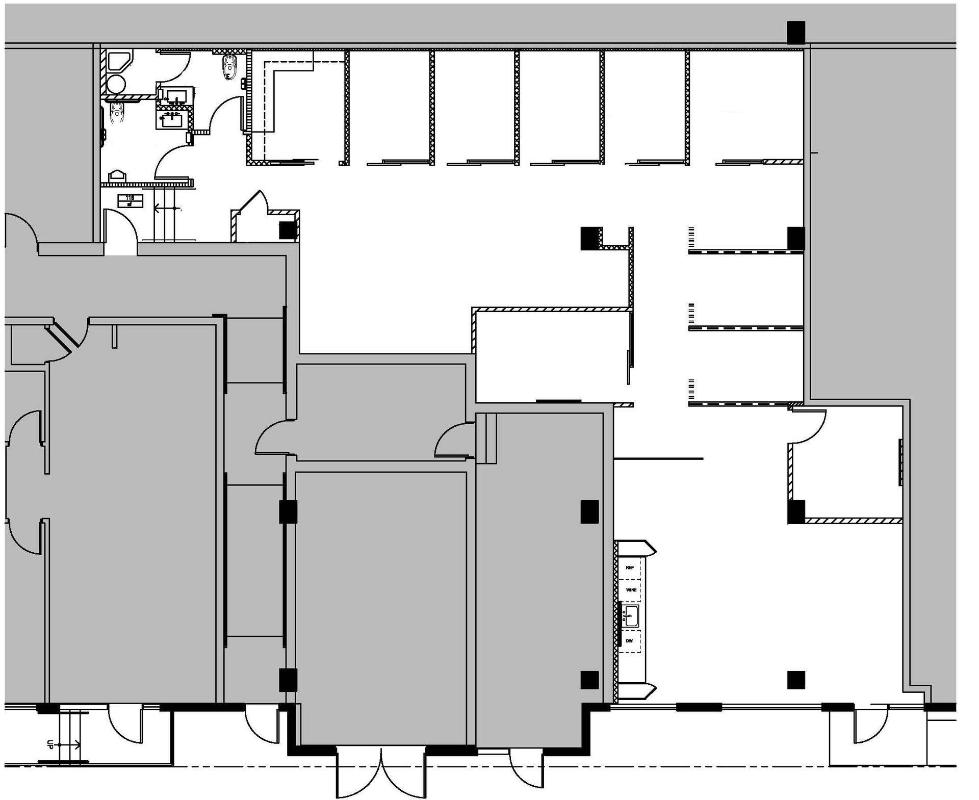 Downtown Redwood City High Image Office Space for Sublease