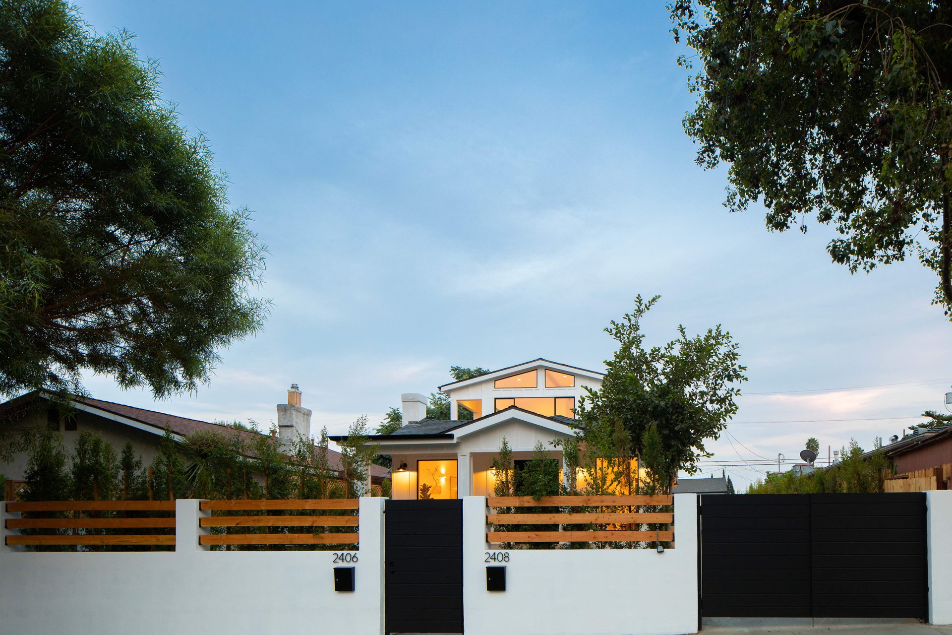 A modern farmhouse compound  in creative Frogtown