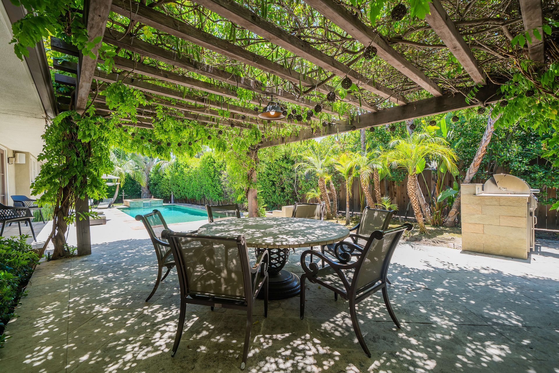 Sprawling Updated Cali Ranch in Toluca Lake w/ Resort Like Backyard