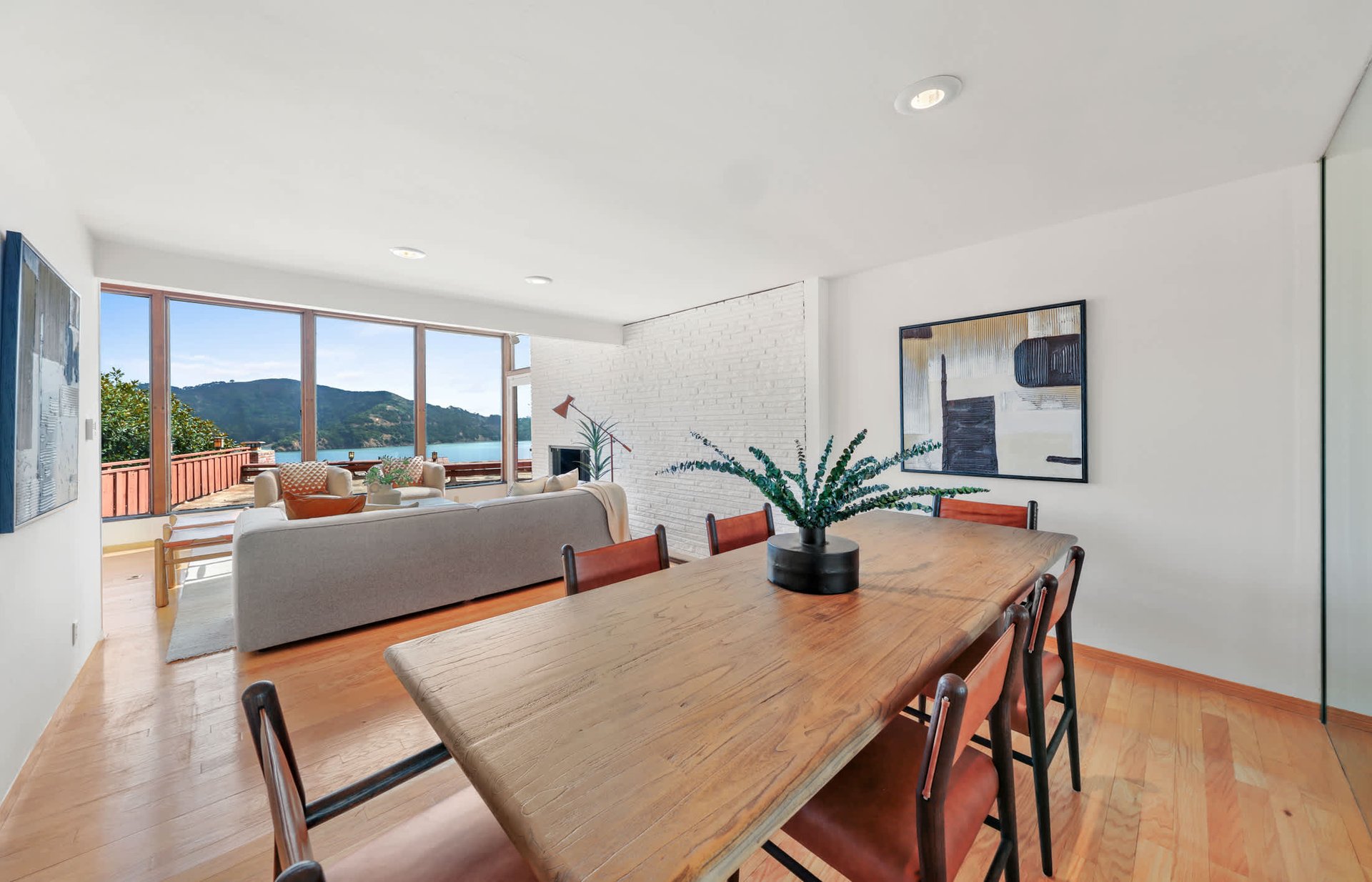 Old Town Tiburon Duplex with Sweeping Views