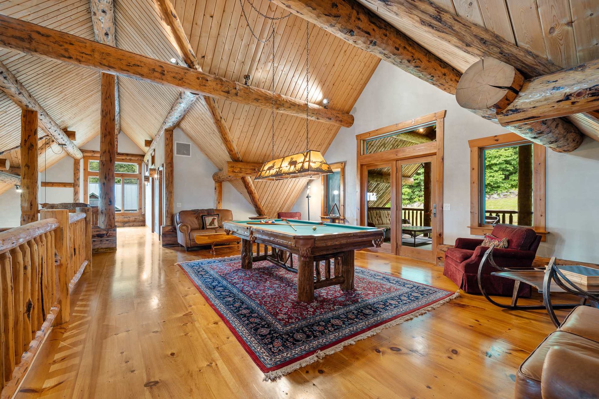 Exclusive Mountain Log Home - Monthly Rental Avail.
