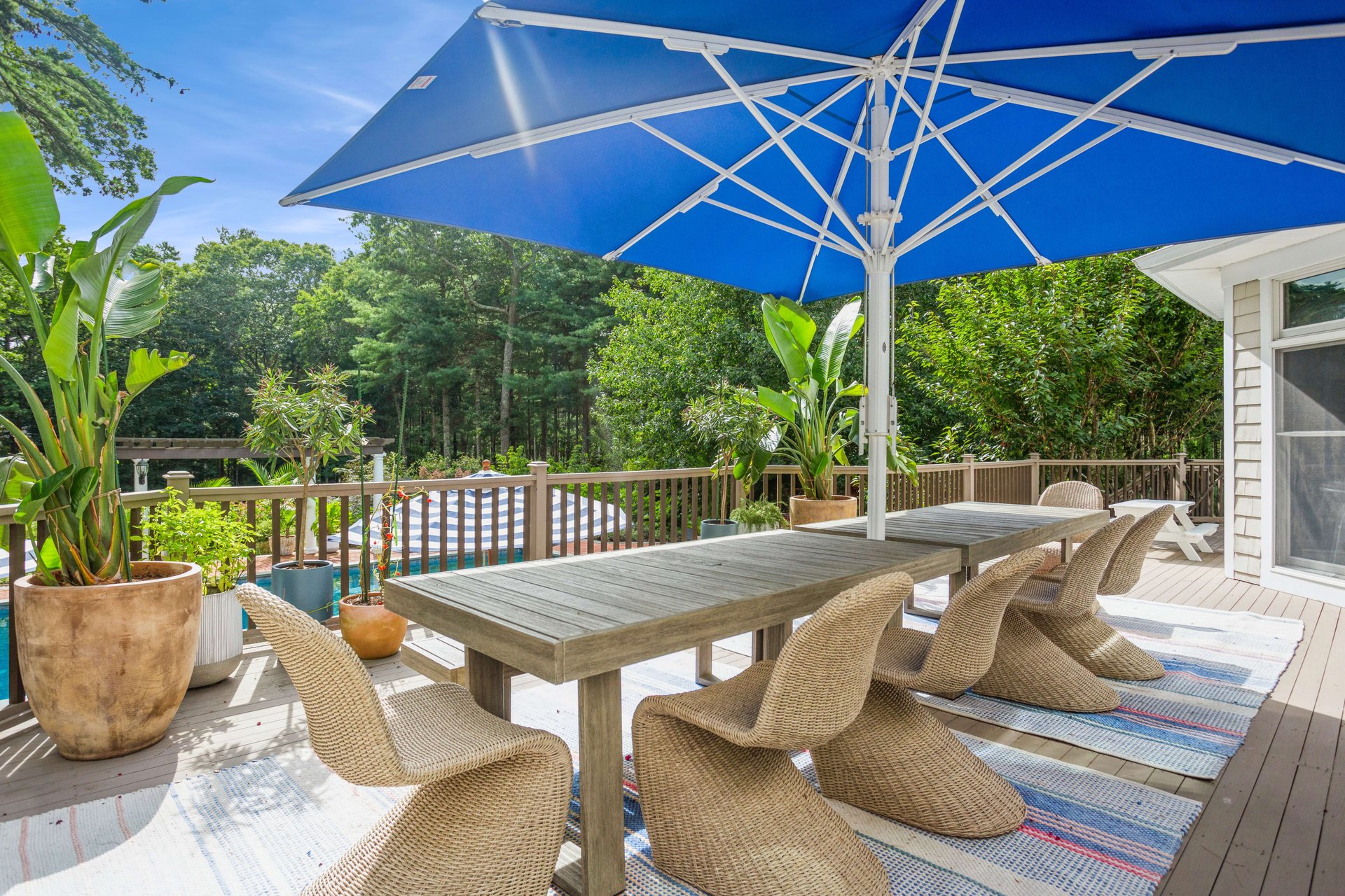 Resort-Style Living on 4 Quiet & Private East Hampton Acres