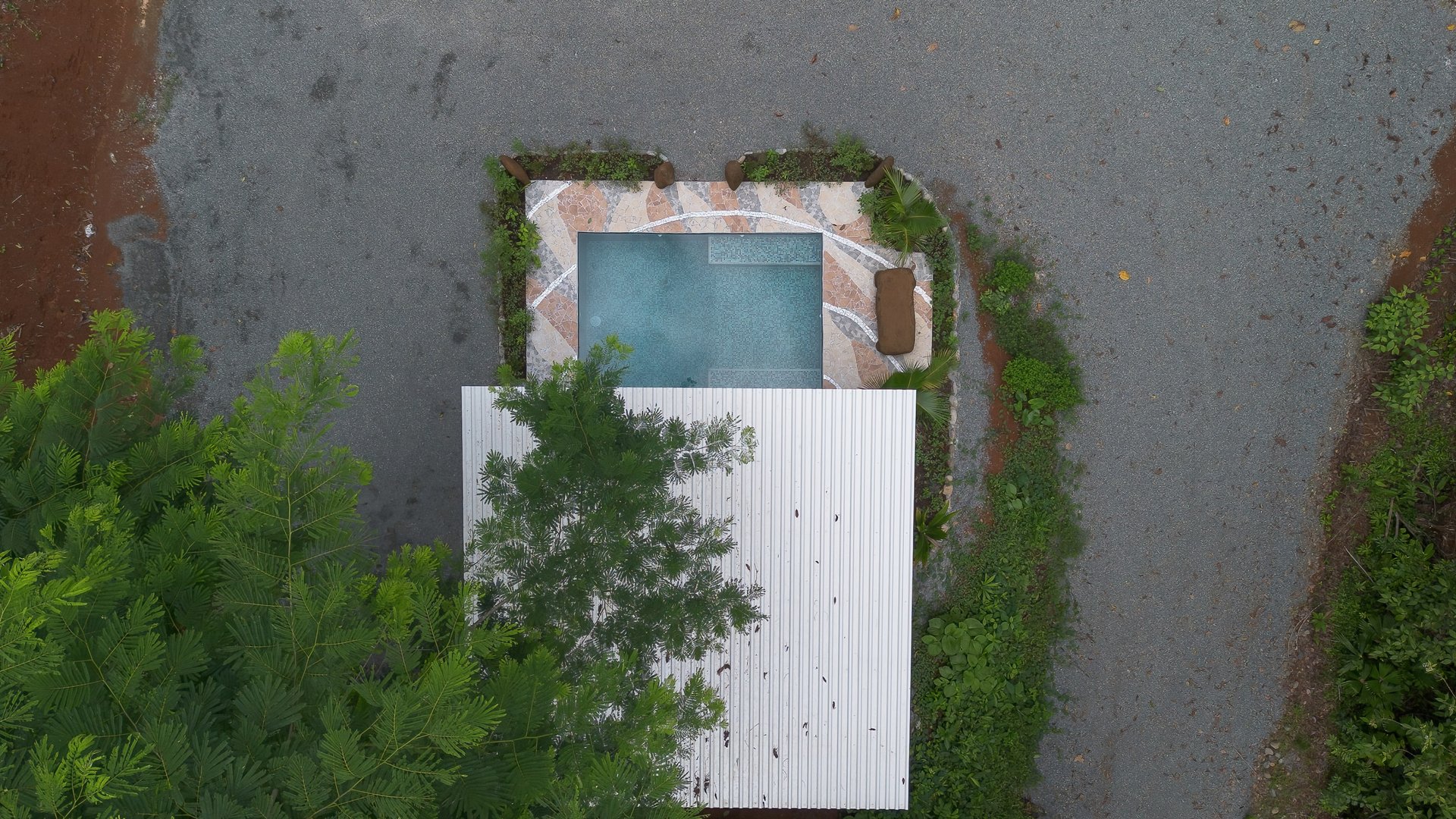 Soul Dreams Yurt in Portasol, 1 Bed, 1 Bath, Pool, Private Waterfall & Extra Building Site