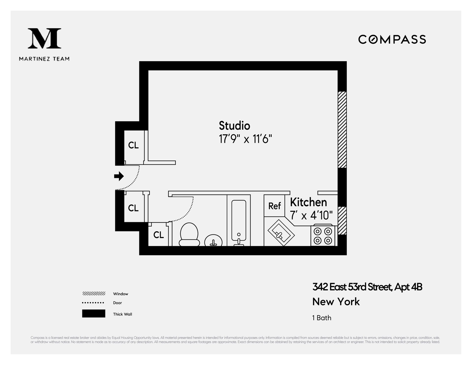 342 E 53rd St, Unit 4B