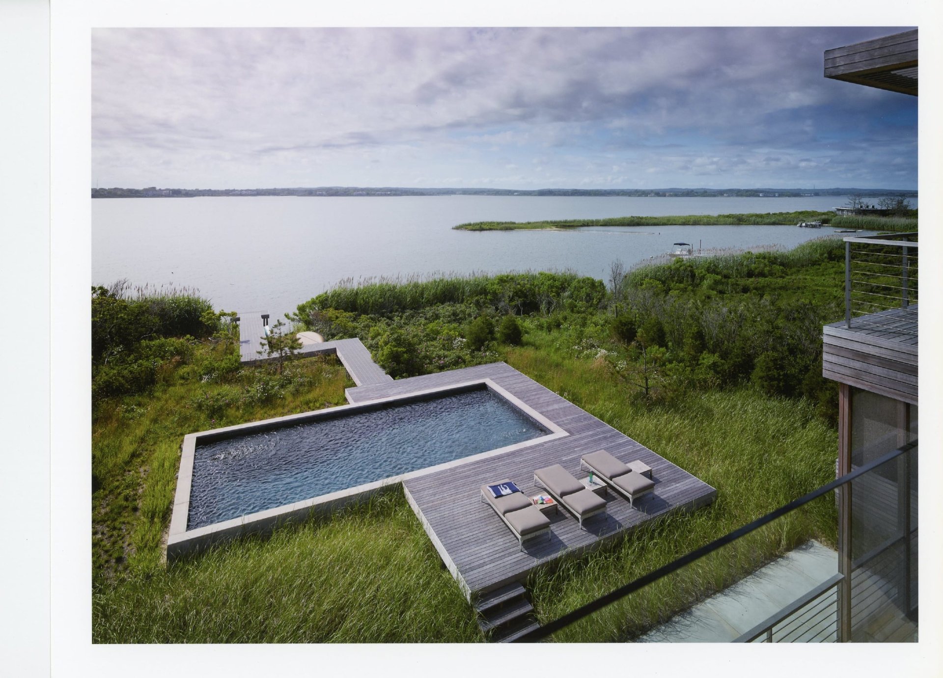 Unbelievable Sunsets Over Mecox Bay in a World-Class Modern