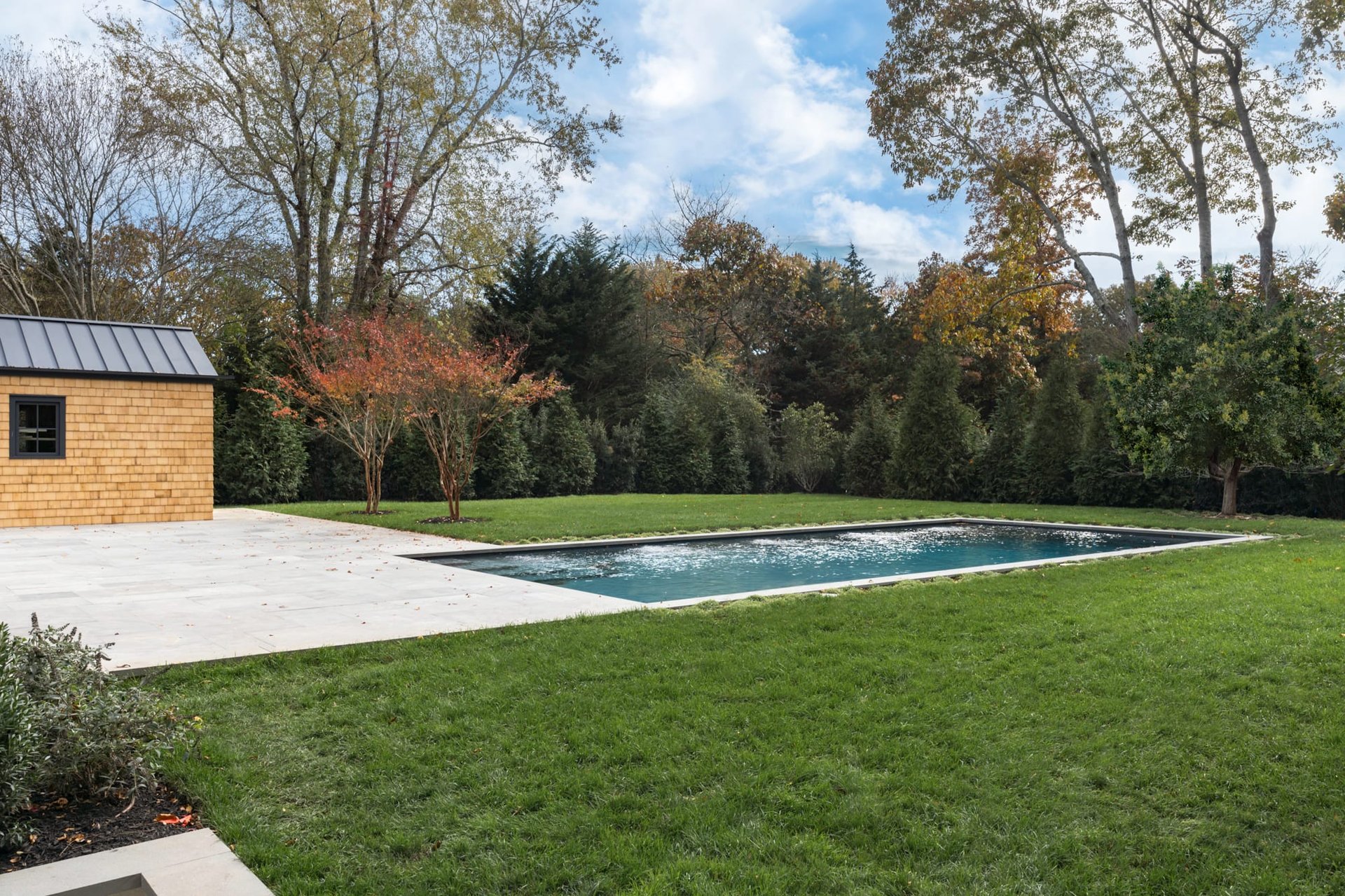 A Brand New, Finely Crafted Hamptons Classic, Secluded & Gorgeously Landscaped