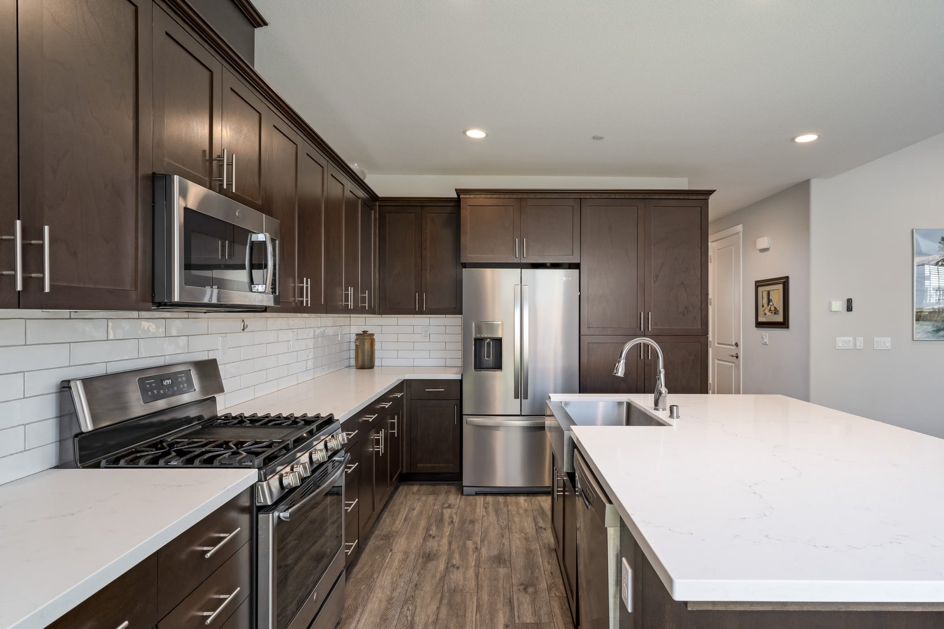Newly Constructed Residence with Spacious Flat Yard- Represented Buyer