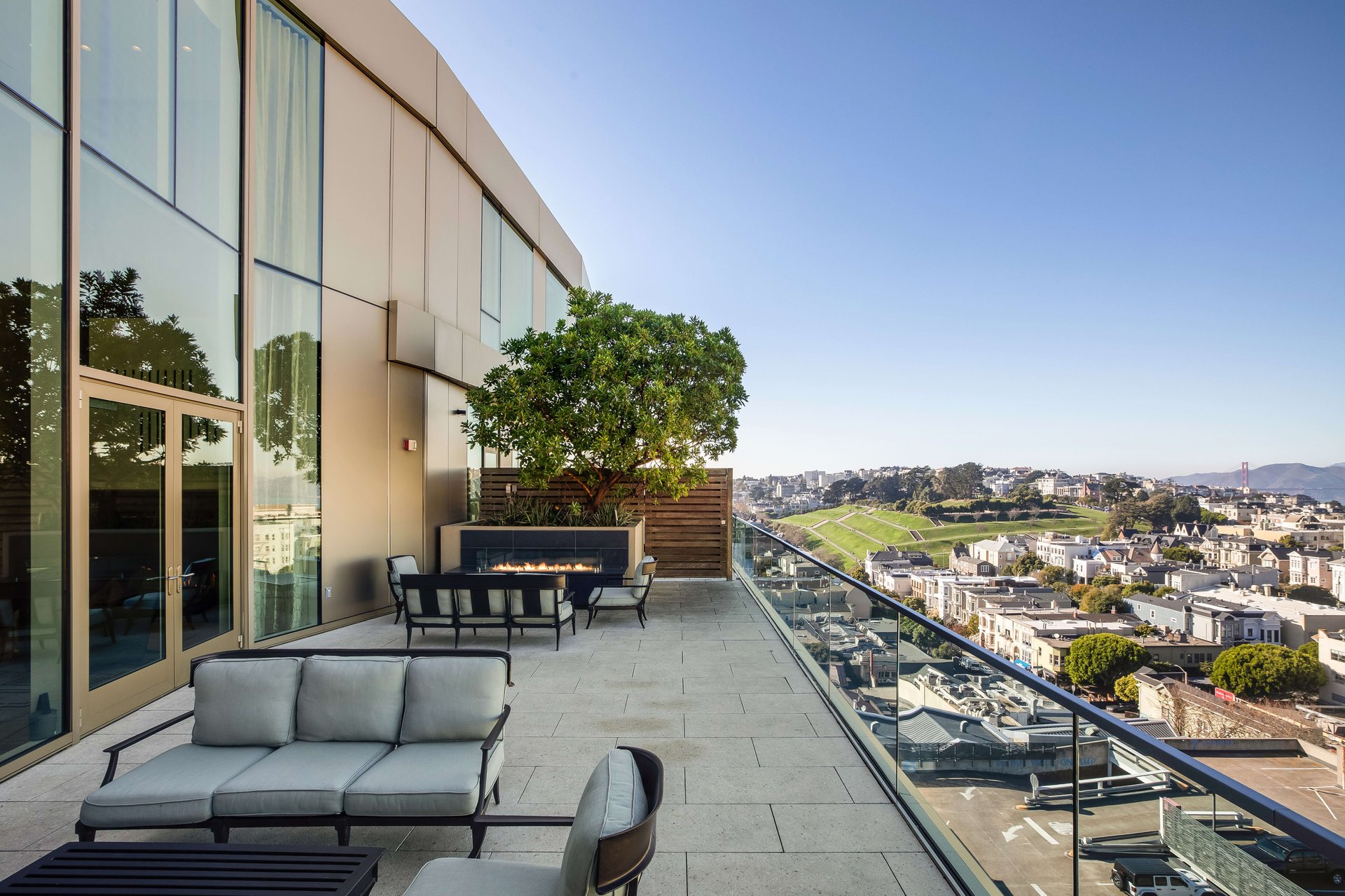Two Bedroom & +/- 600sf of Private Terraces at The Pacific