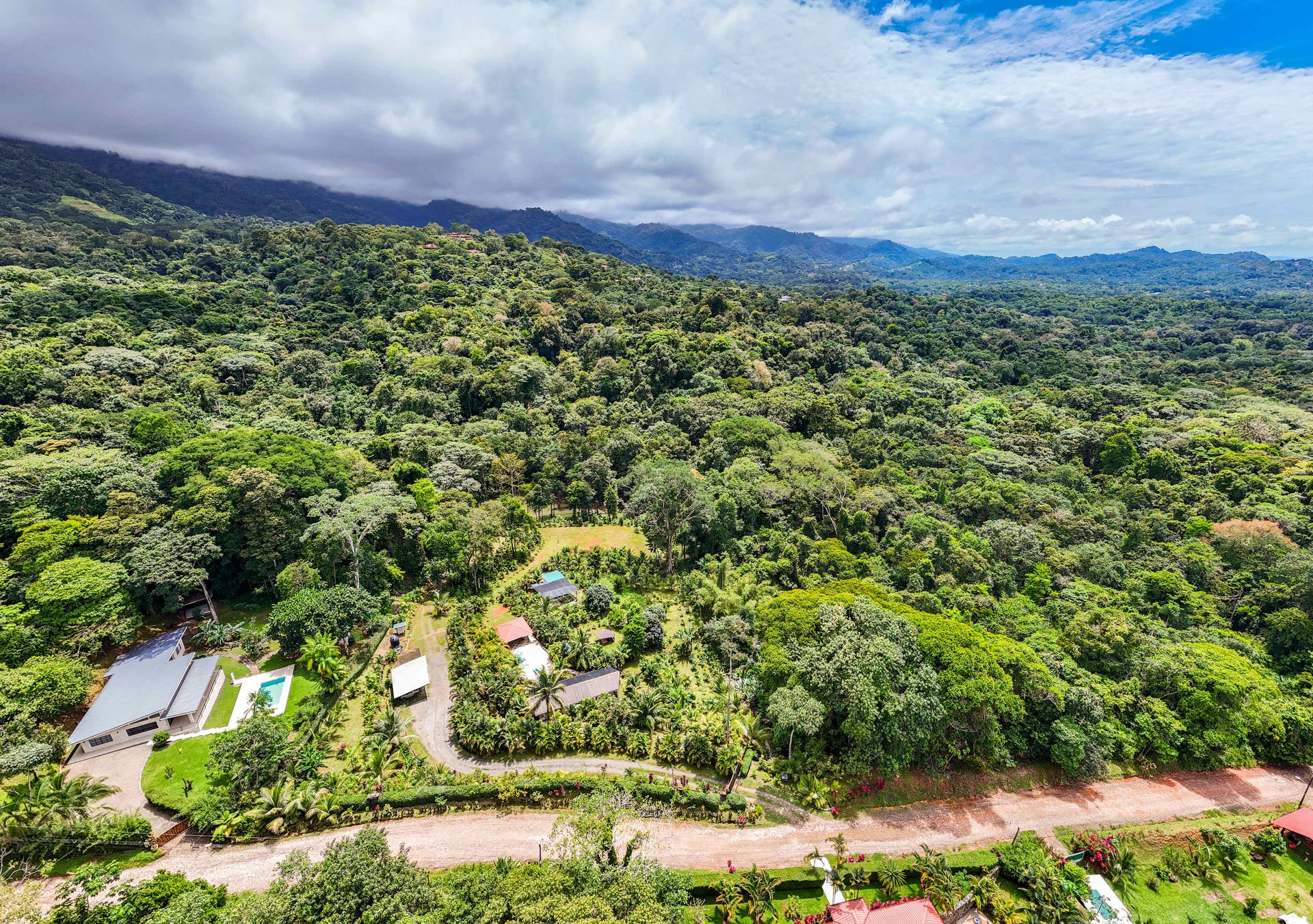 2-Bedroom Jungle Home with River, Waterfall & Pool on 3.8 Acres in Ojochal, Costa Rica
