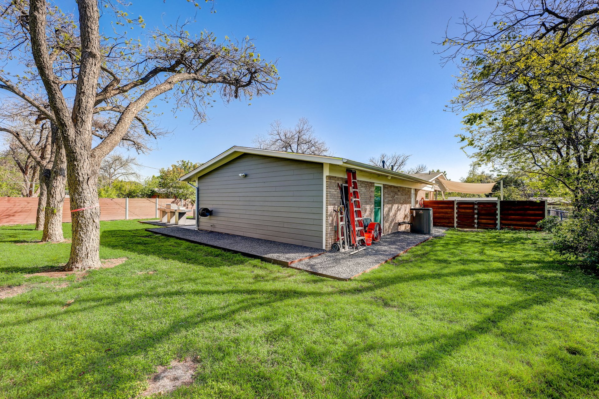 Stunning modern mid-century rebuilt home in the sought-after Delwood Heights near Mueller!