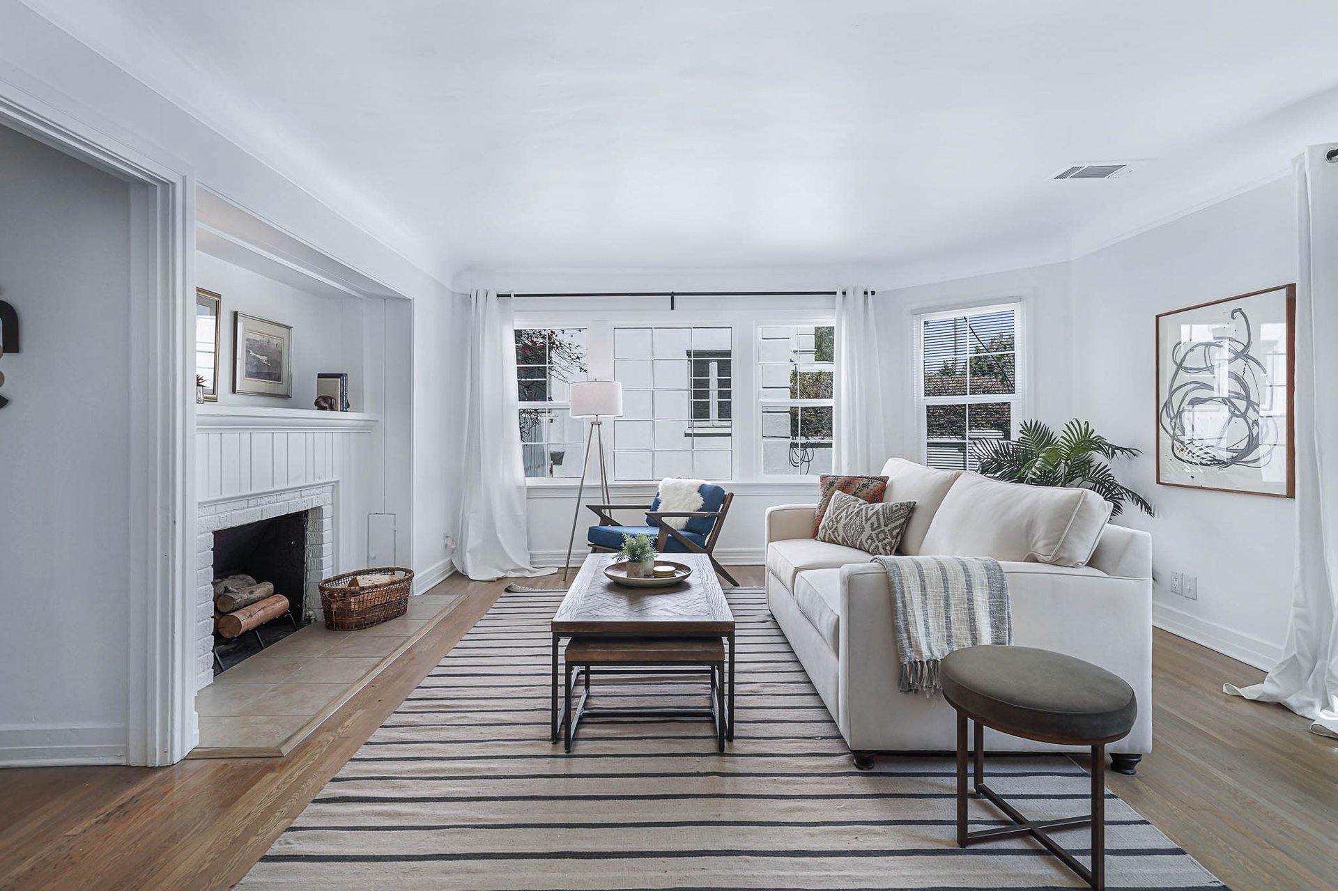 Light & Bright East Coast Traditional Home with Exterior Office & Bonus $2400/mos Rental Unit Above Garage -  in coveted Miracle Mile South!