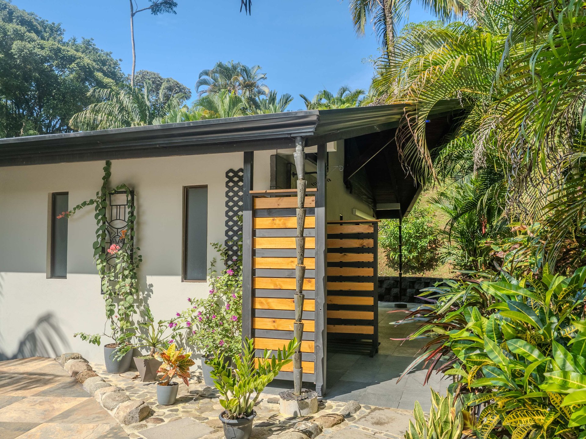 2-Bedroom Jungle Home with River, Waterfall & Pool on 3.8 Acres in Ojochal, Costa Rica