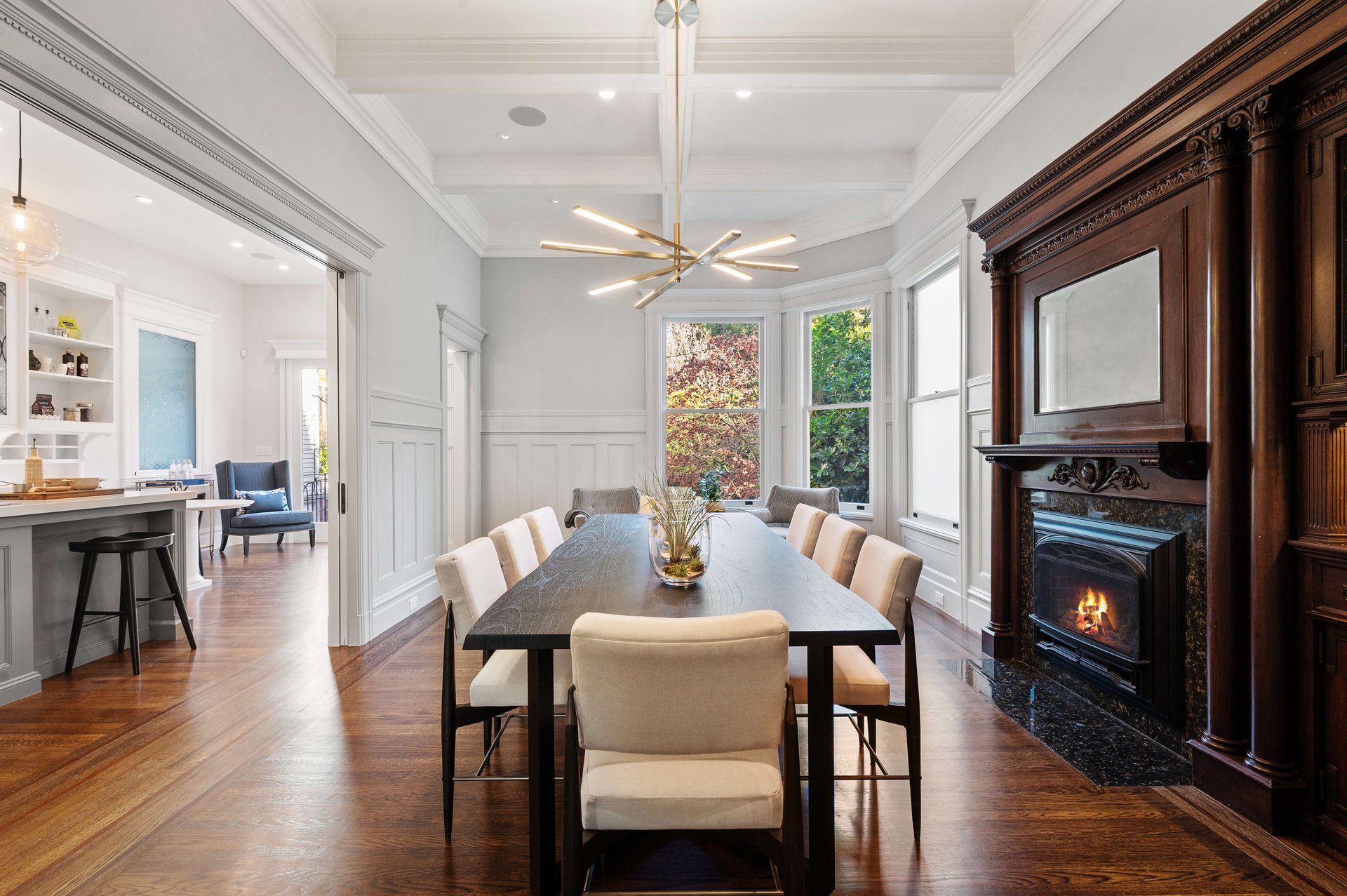 Grand Pacific Heights Home on a Coveted Flat Block between Lafayette & Alta Plaza Parks
