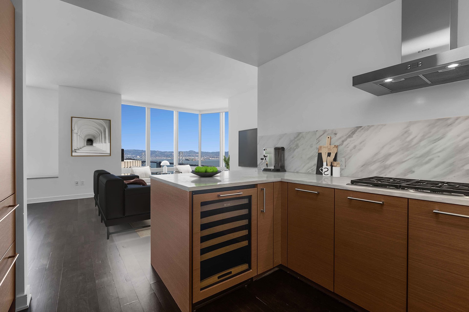 High-Floor, Two Bedroom with Bay Views at 301 Mission