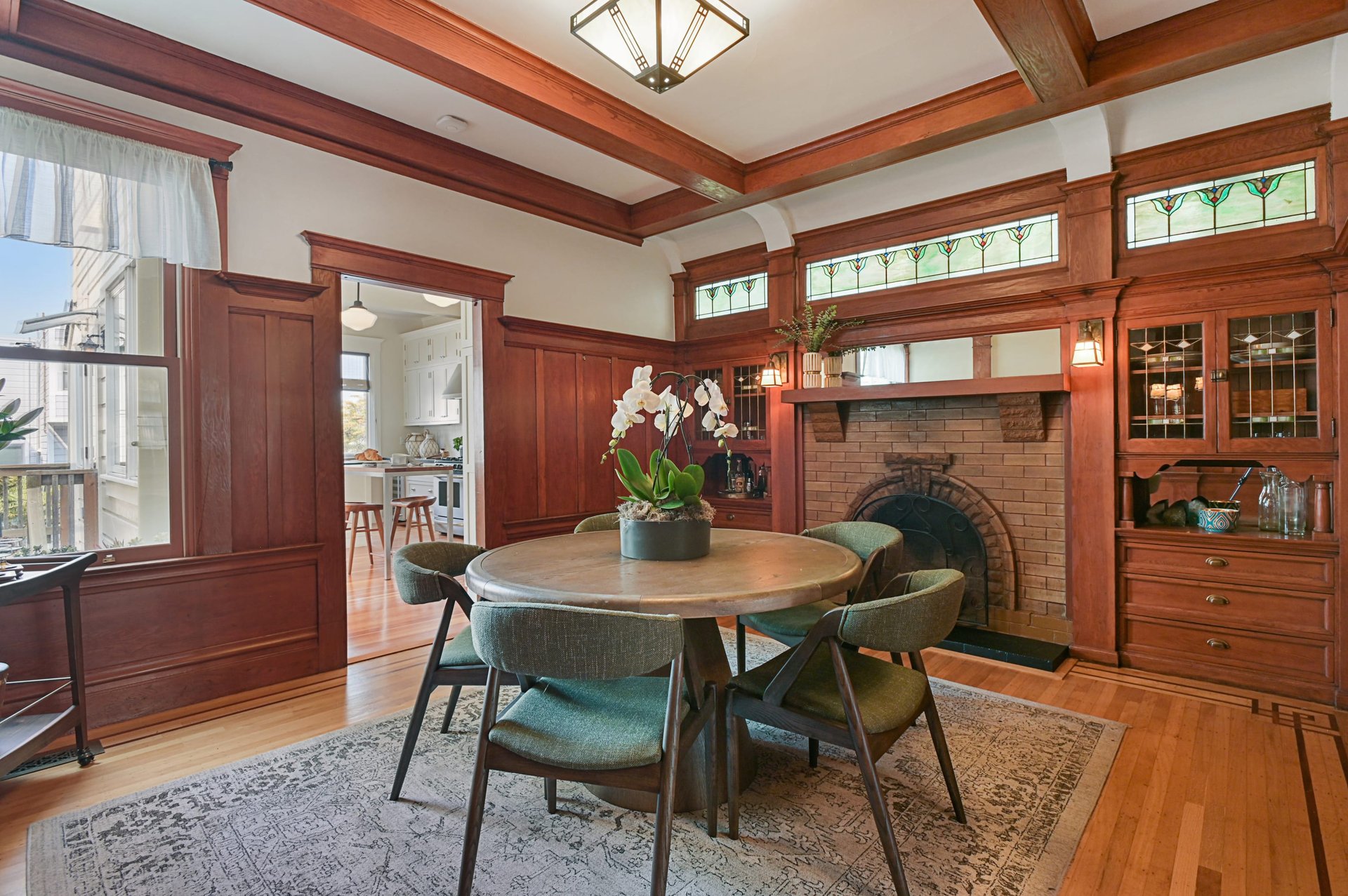 Charming And Modernized Craftsman Home