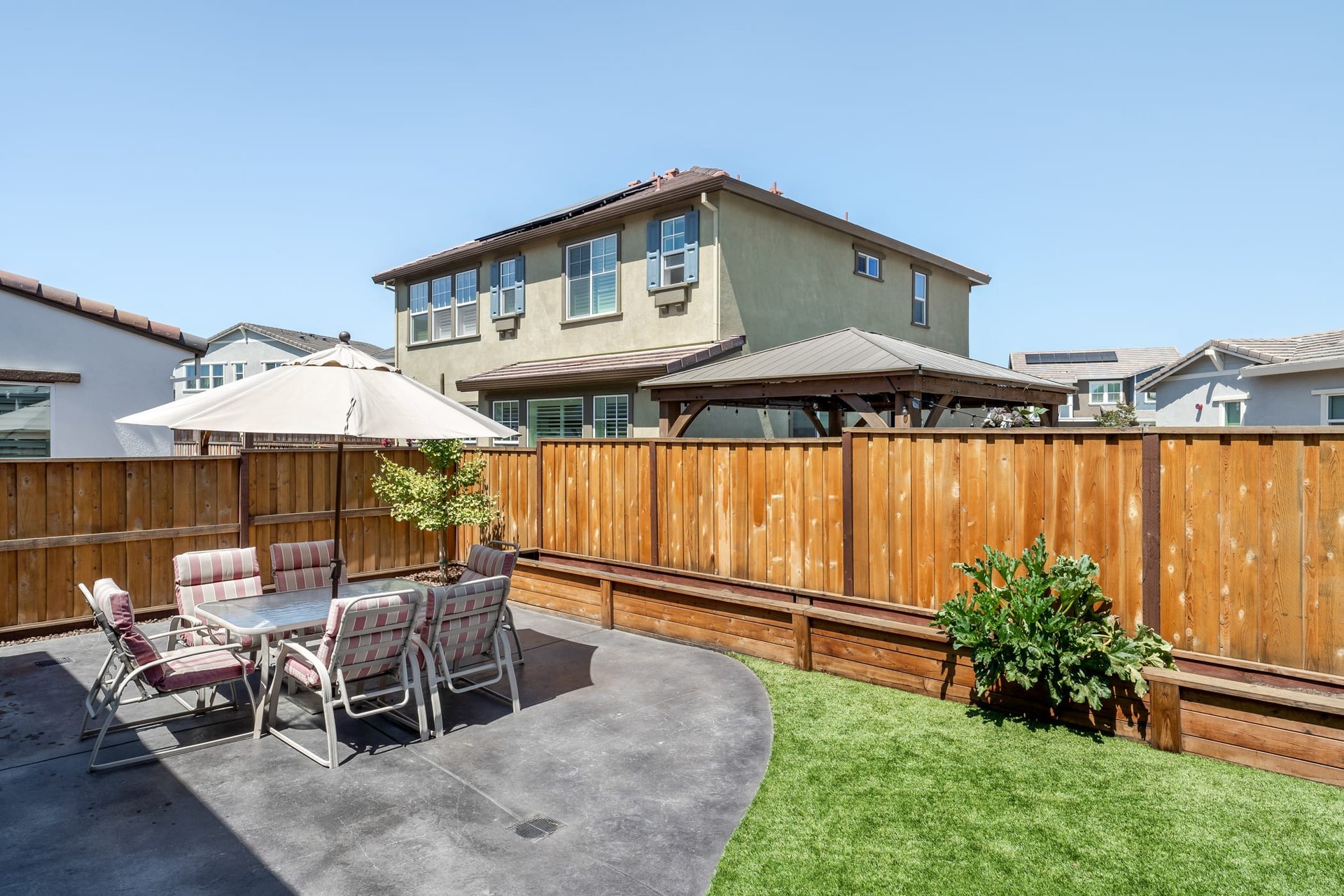 Newly Constructed Residence with Spacious Flat Yard- Represented Buyer