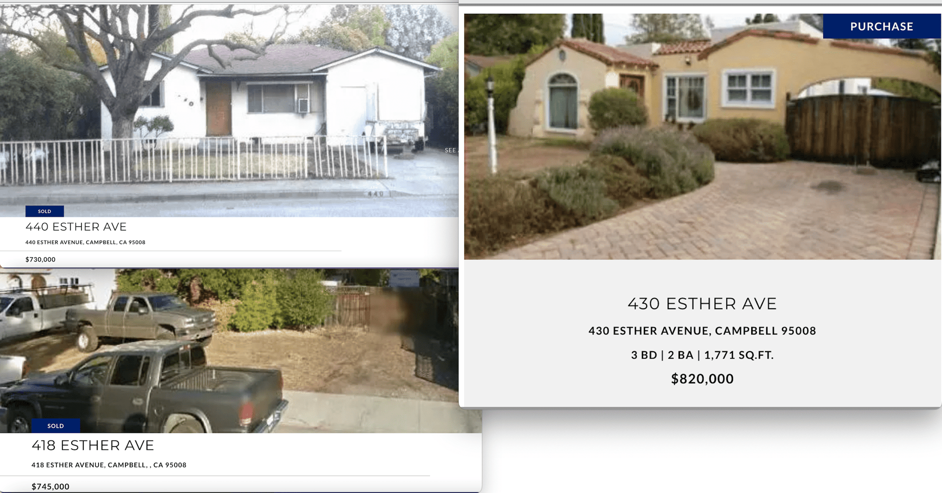430, 418, 440 Esther Ave