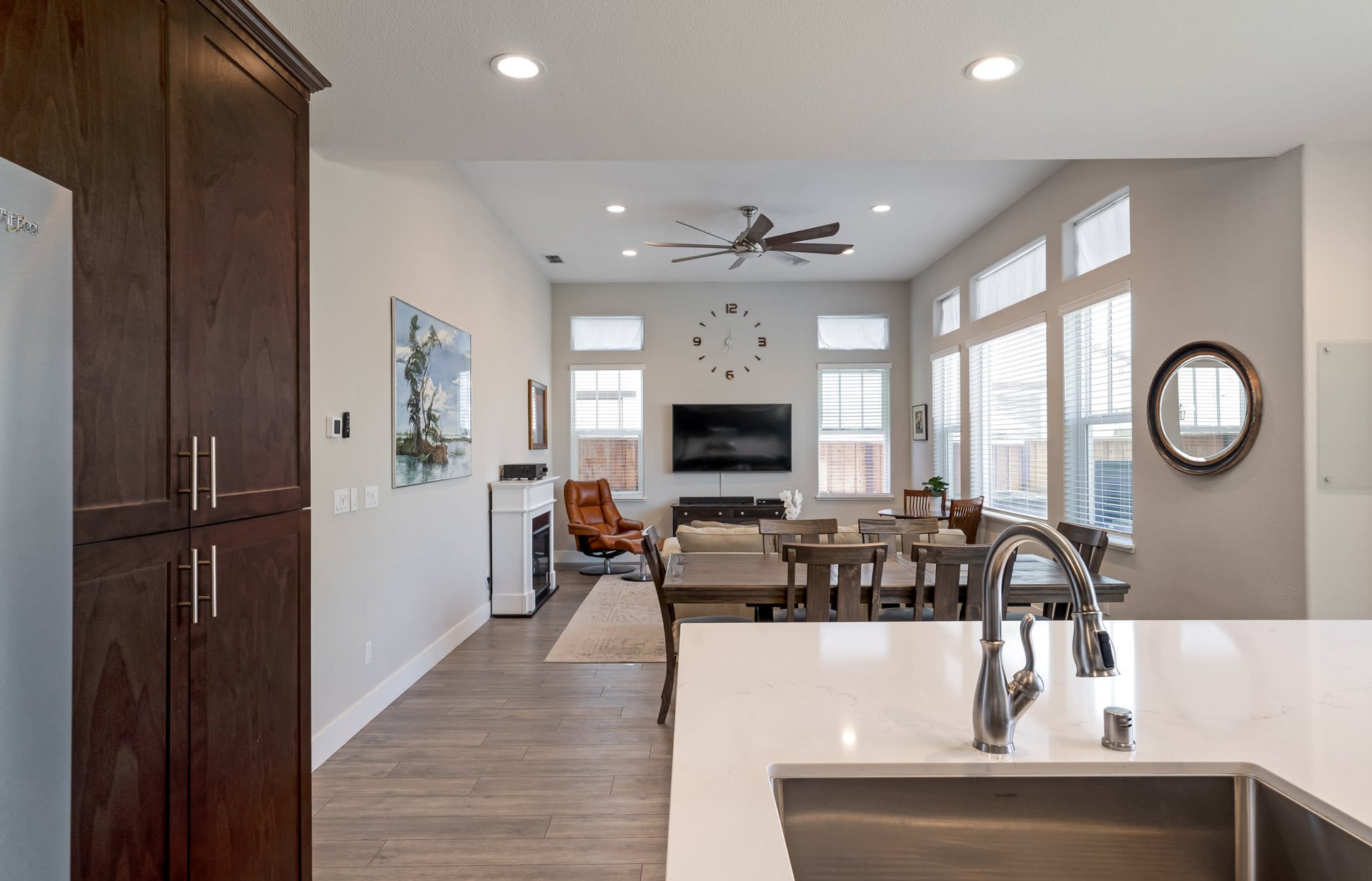 Newly Constructed Residence with Spacious Flat Yard- Represented Buyer