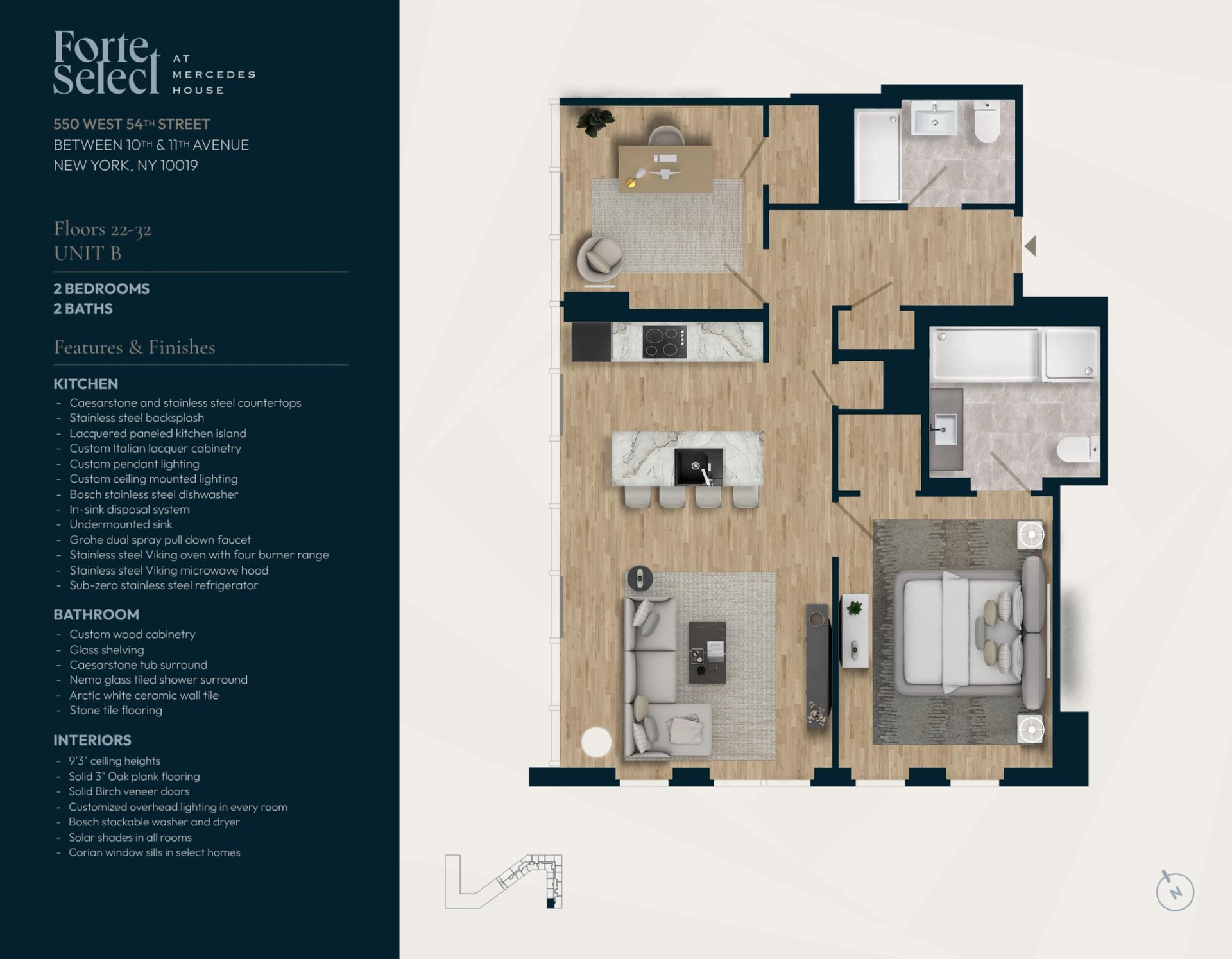 554 West 54th Street, Apt 23-B