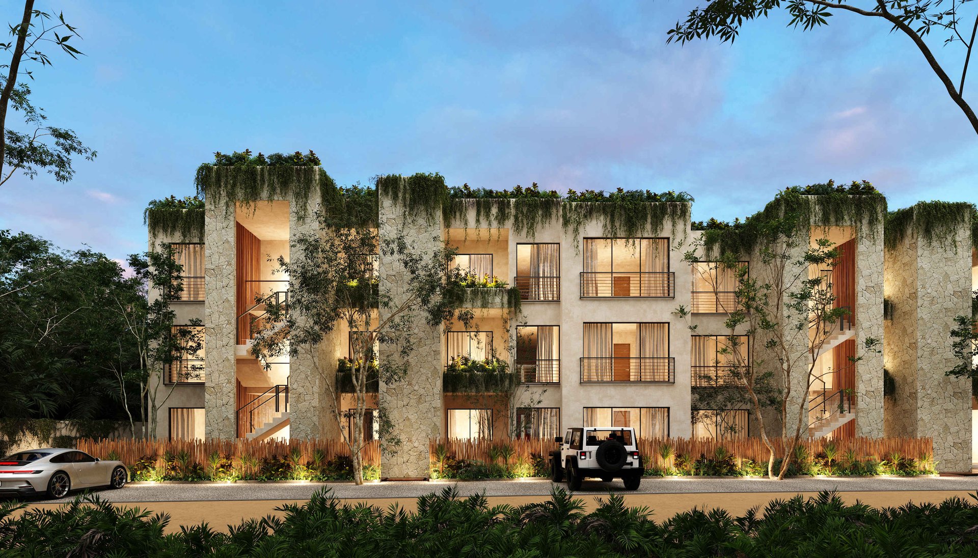  Beautiful 3 Bedroom apartment for Sale in the heart of Tulum