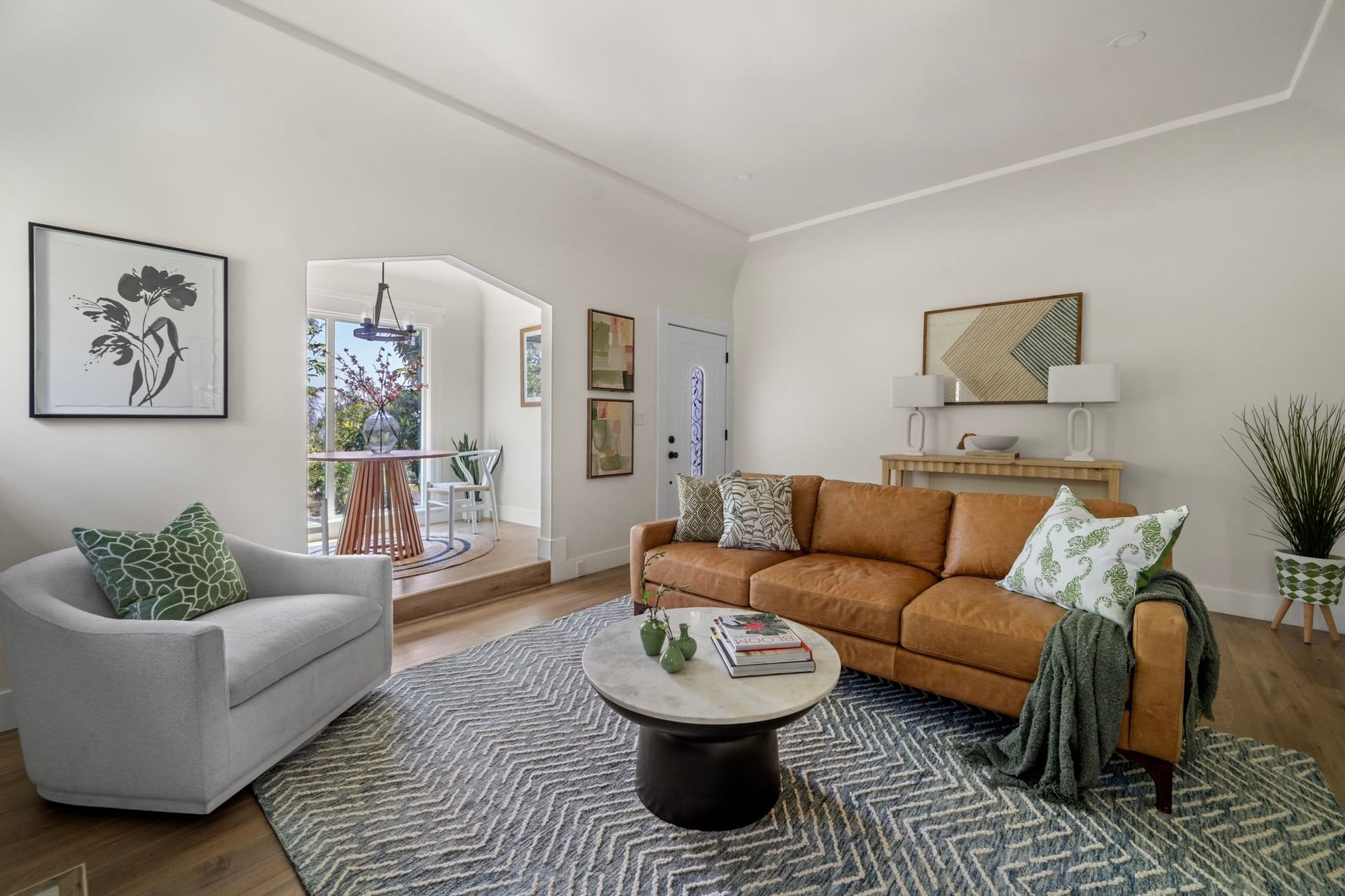Bright Modern Duplex on a Perched Knoll in Adams Hill