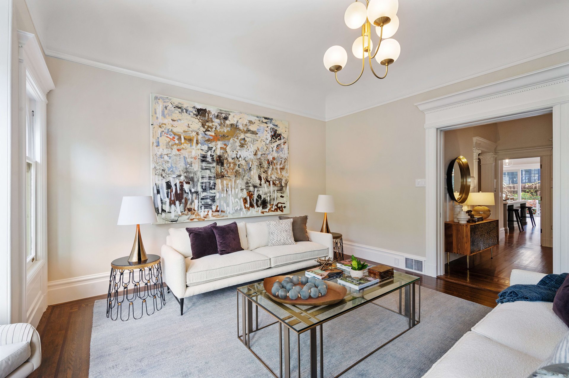 Grand Pacific Heights Home on a Coveted Flat Block between Lafayette & Alta Plaza Parks