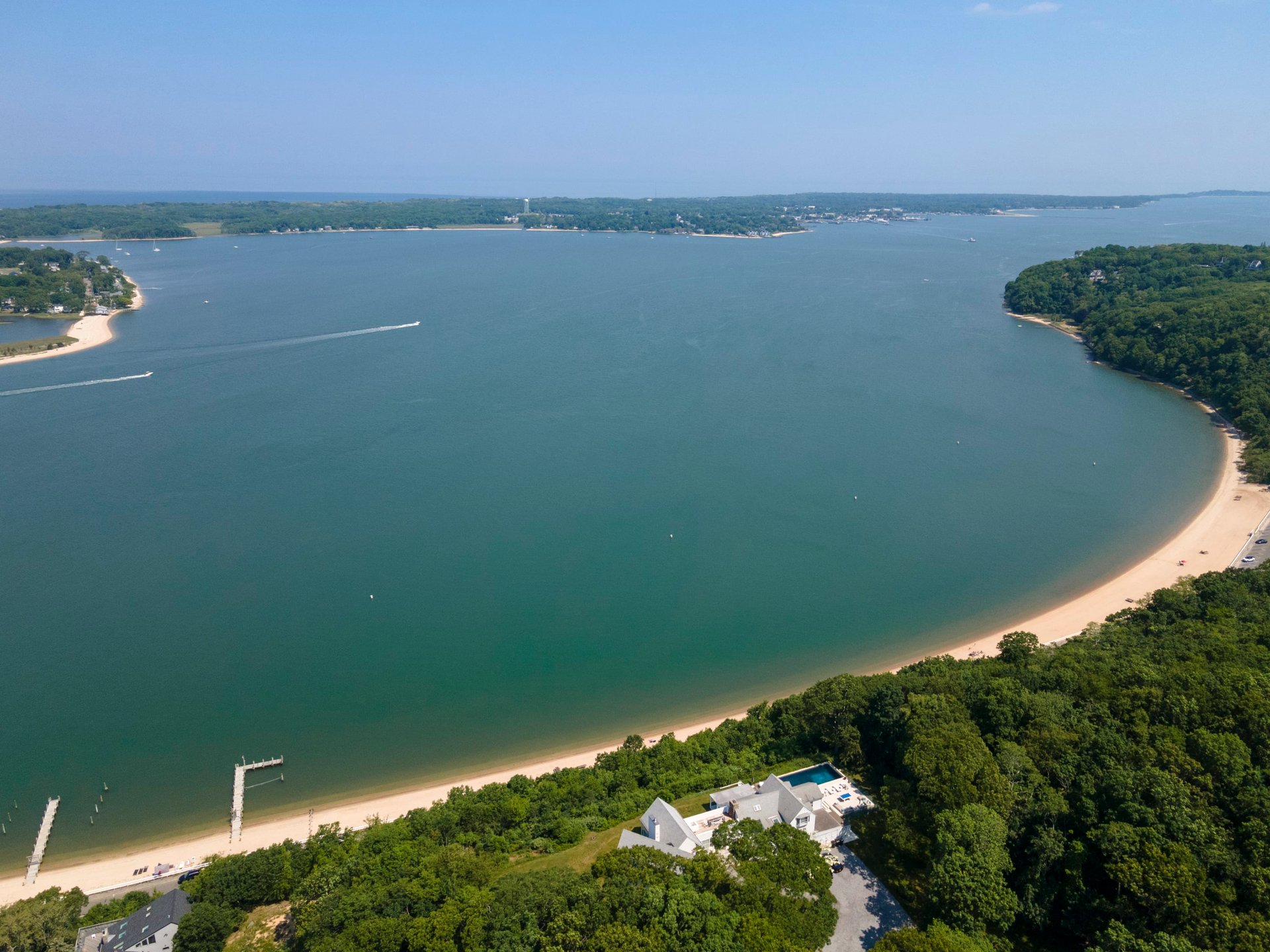 Crescent Beach Waterfront Stunner in Shelter Island