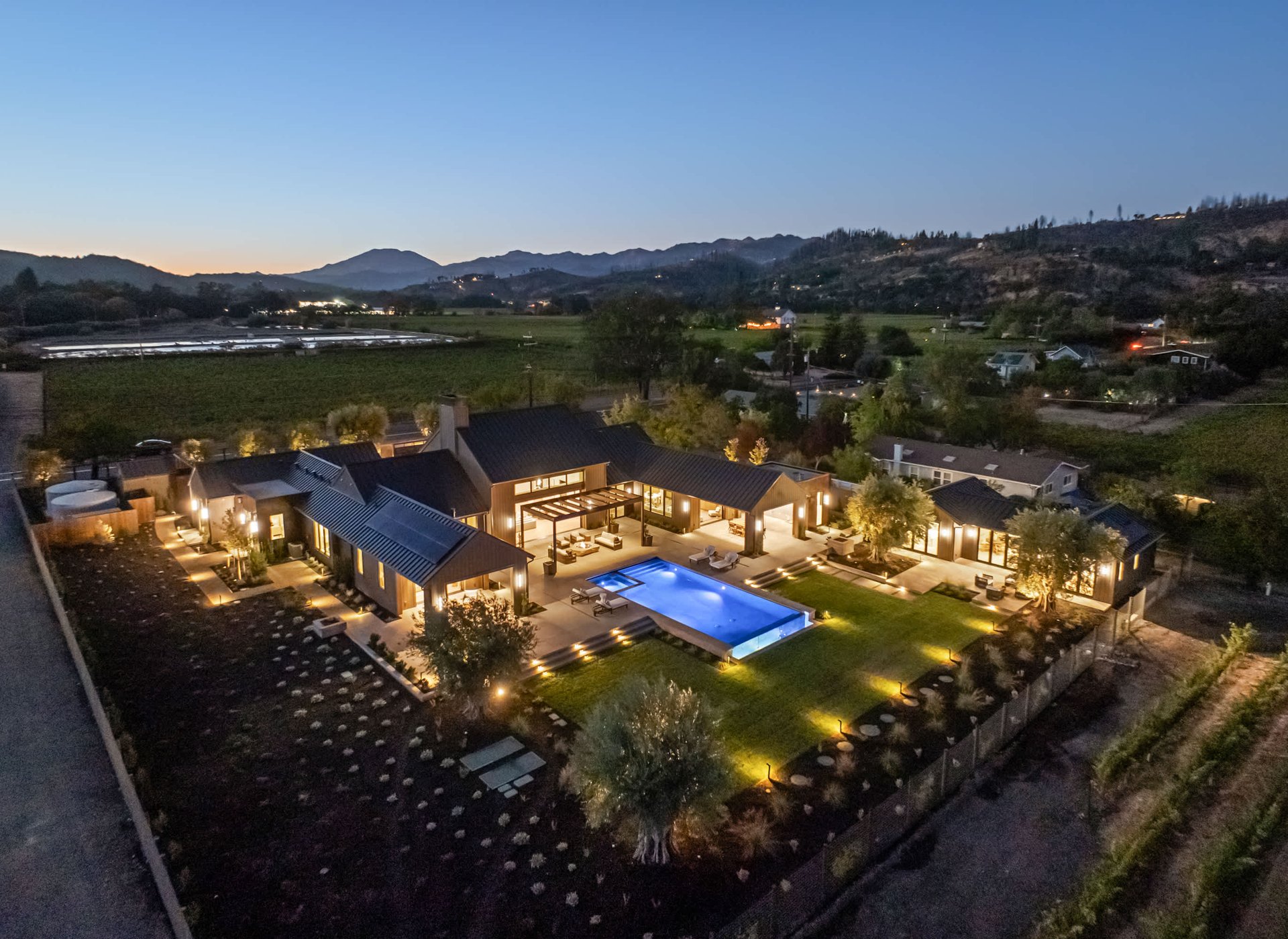 Stunning Wine Country Estate - New Construction