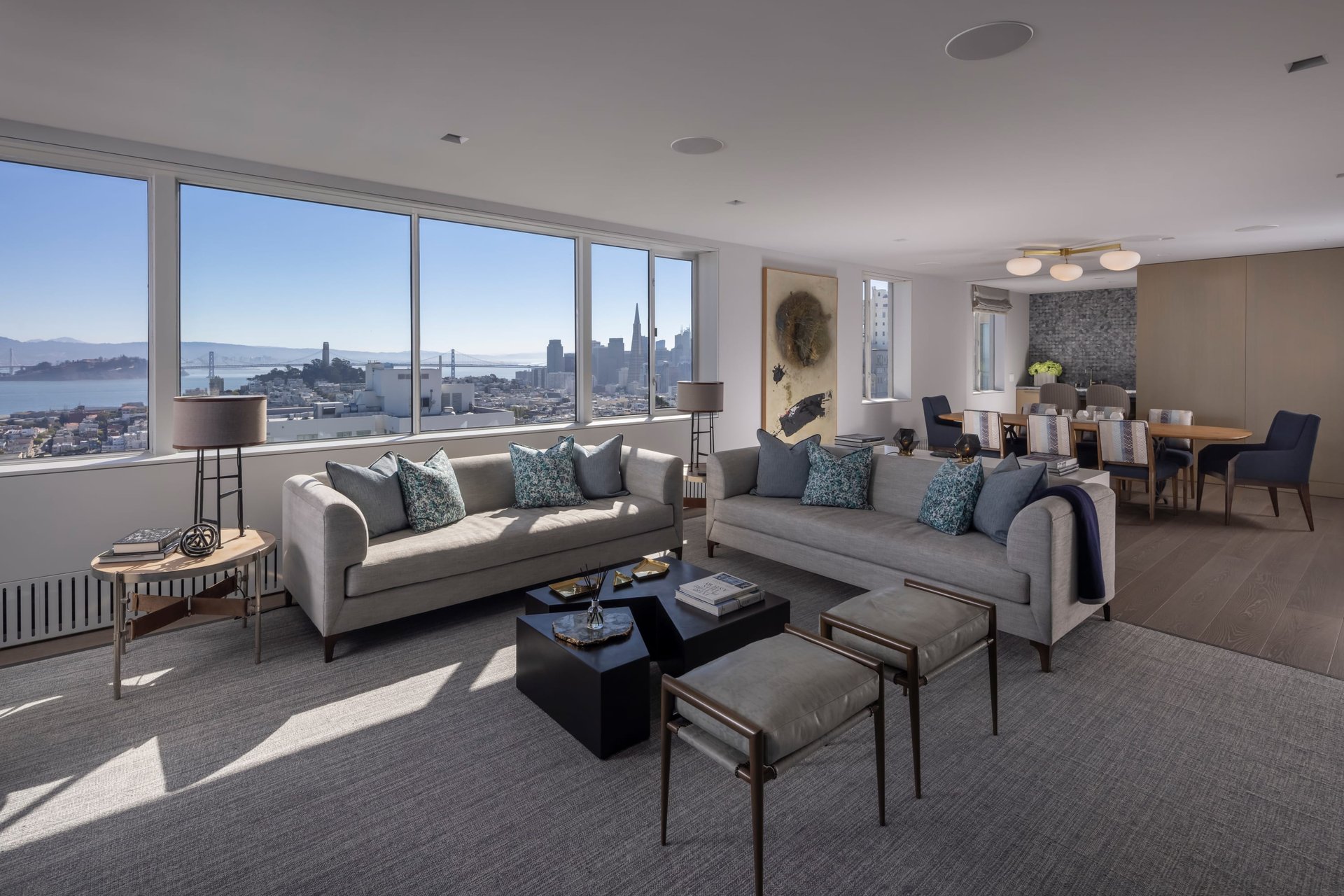 Jay Jeffers-Designed Bay View Apartment on Russian Hill